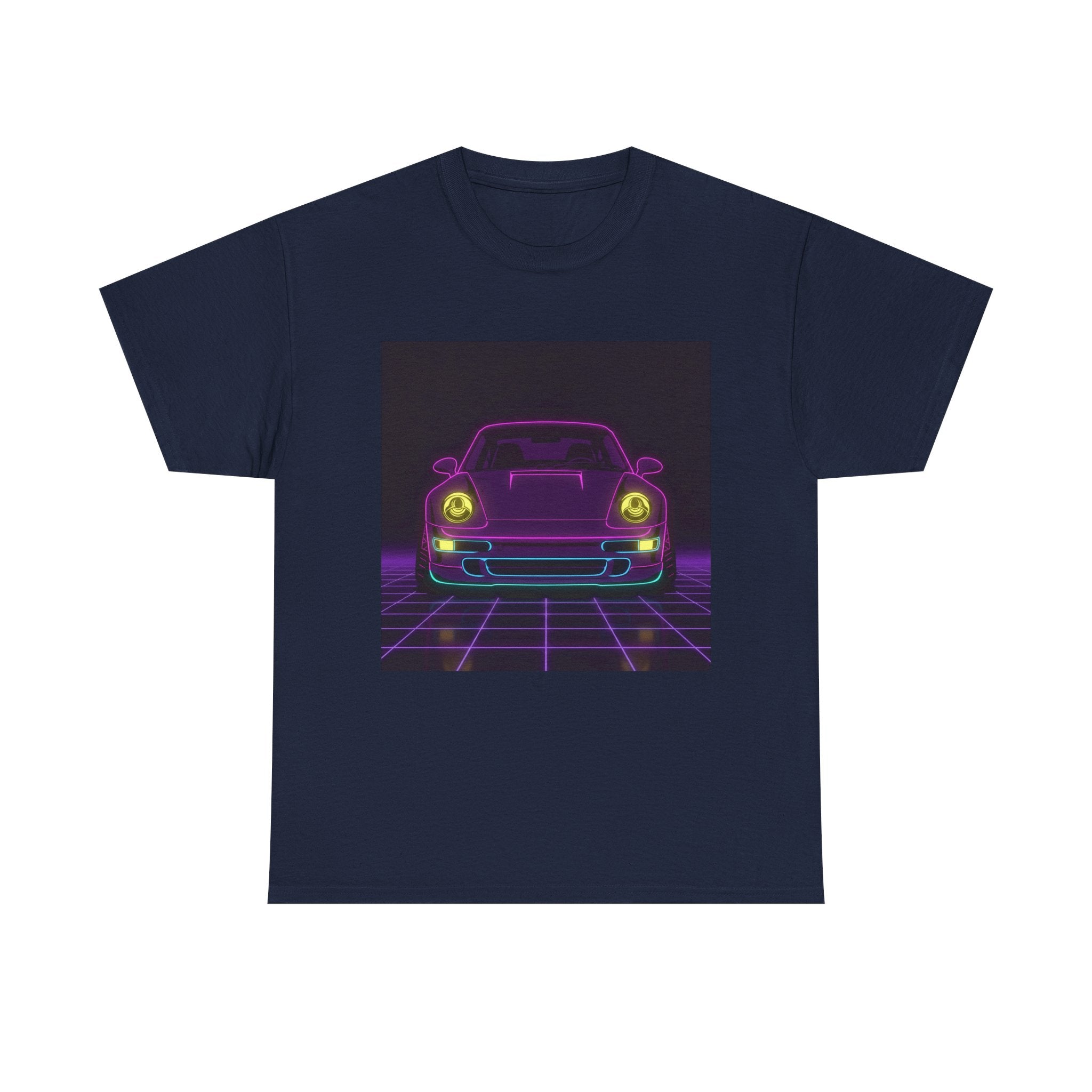 Porsche 911 (993) Neon Synthwave Unisex Tee