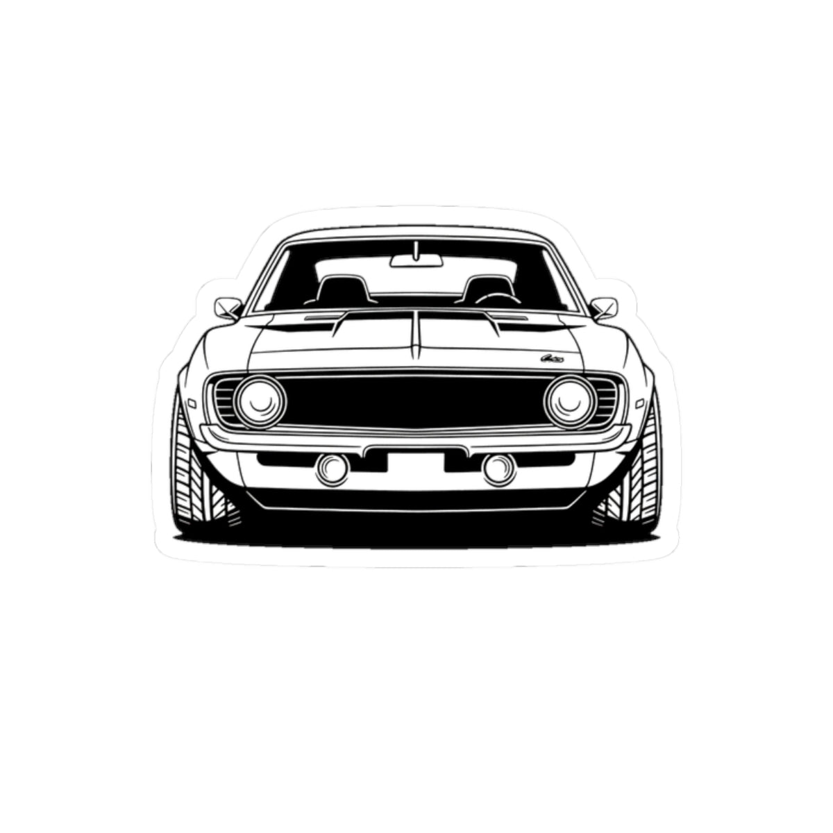 1969 Chevrolet Camaro SS Sticker