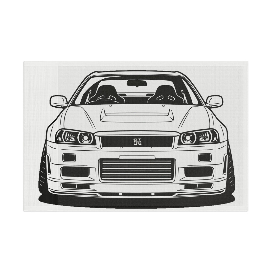 Nissan GT-R Garage Flag