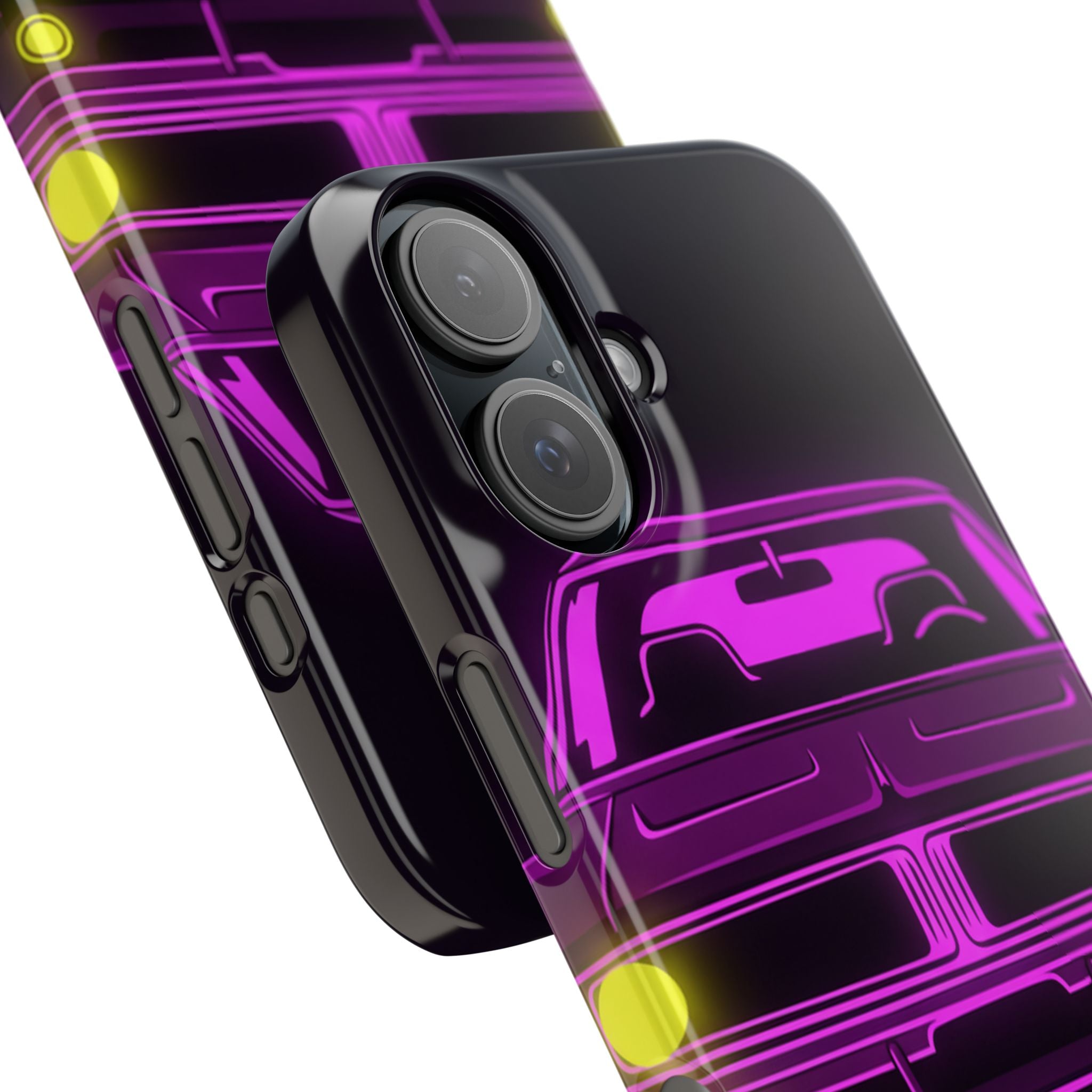 Dodge Charger R/T (1968-70) Resto-Mod Neon Synthwave Phone Case