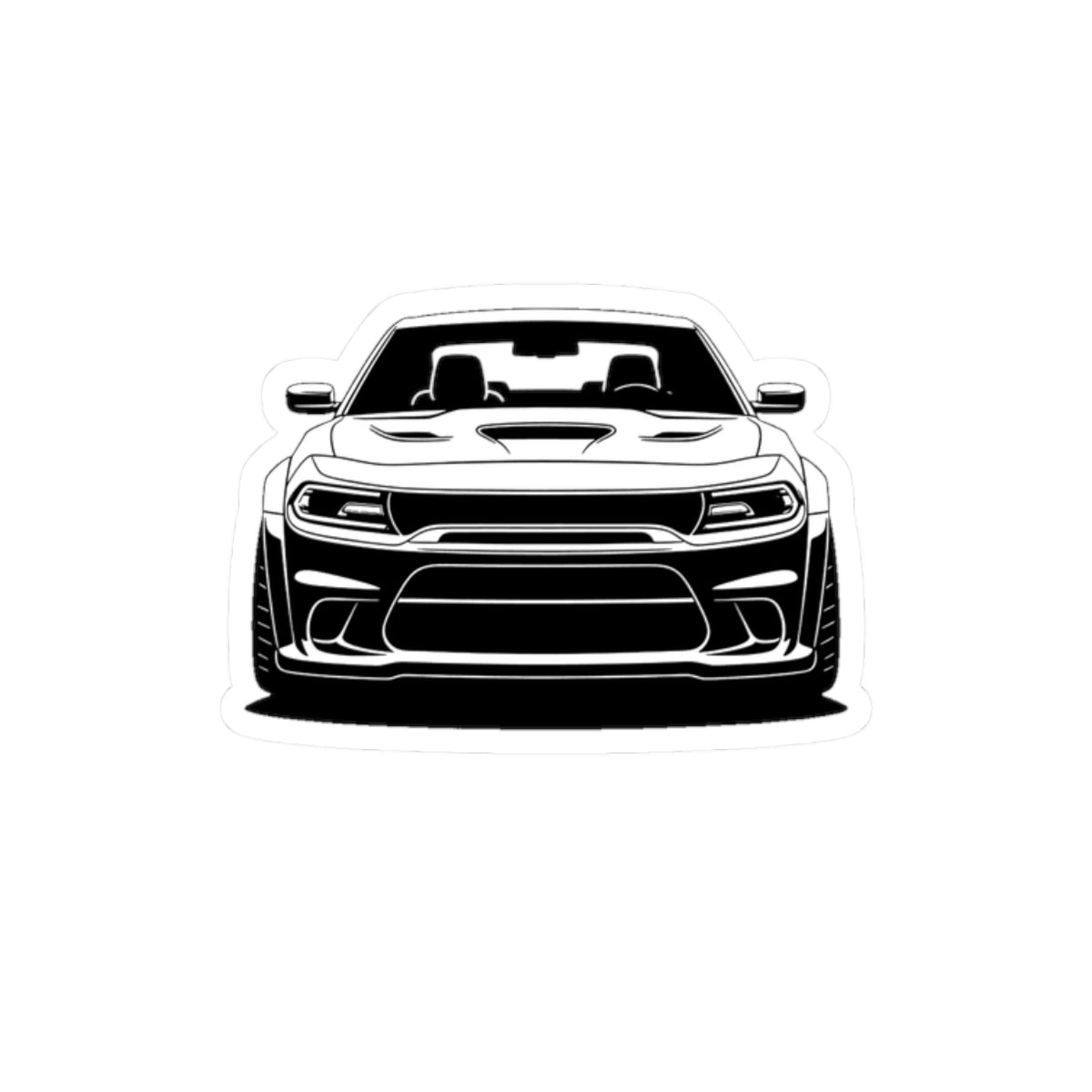 Dodge Challenger SRT Hellcat Sticker