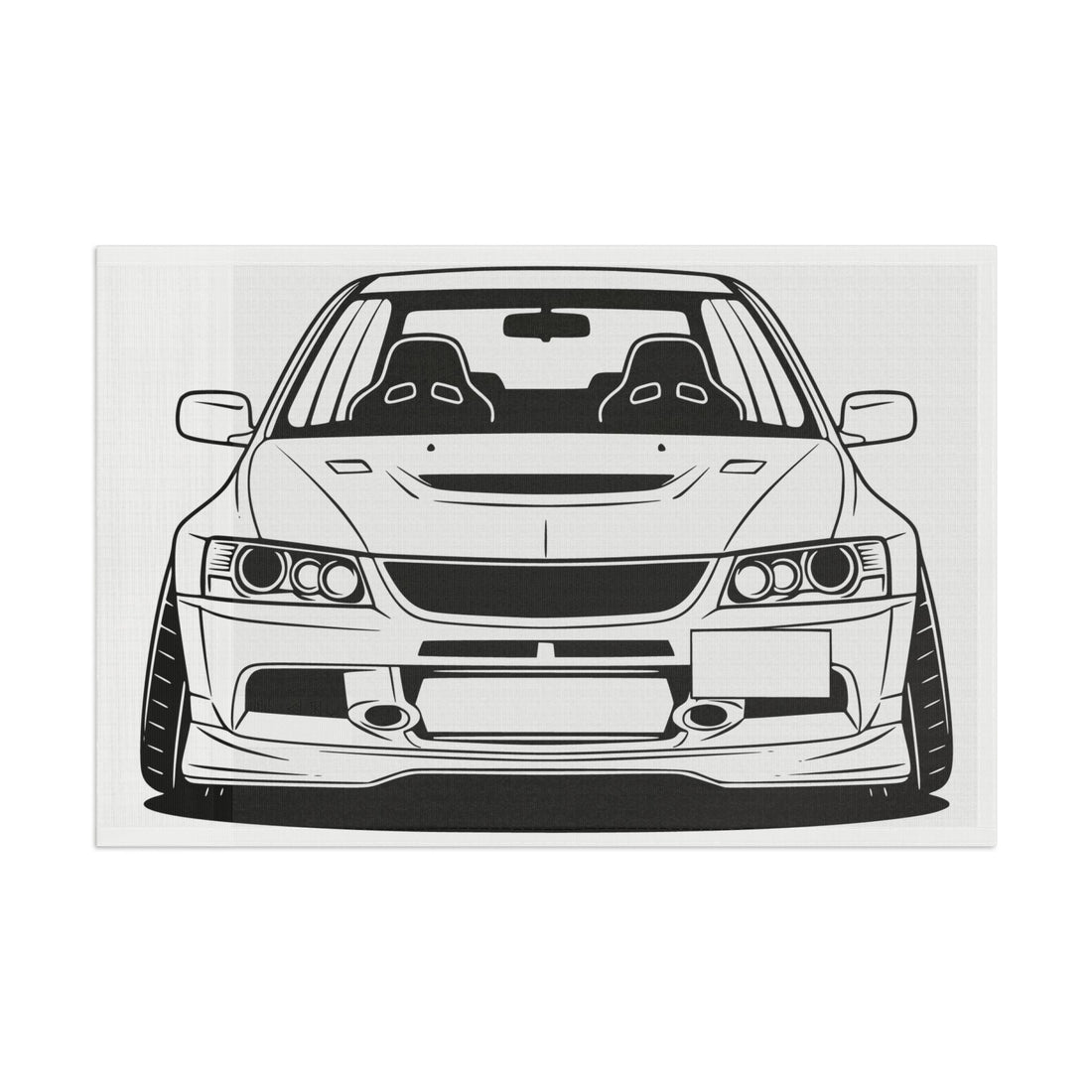 Mitsubishi Evo IX (2005-07) Garage Flag