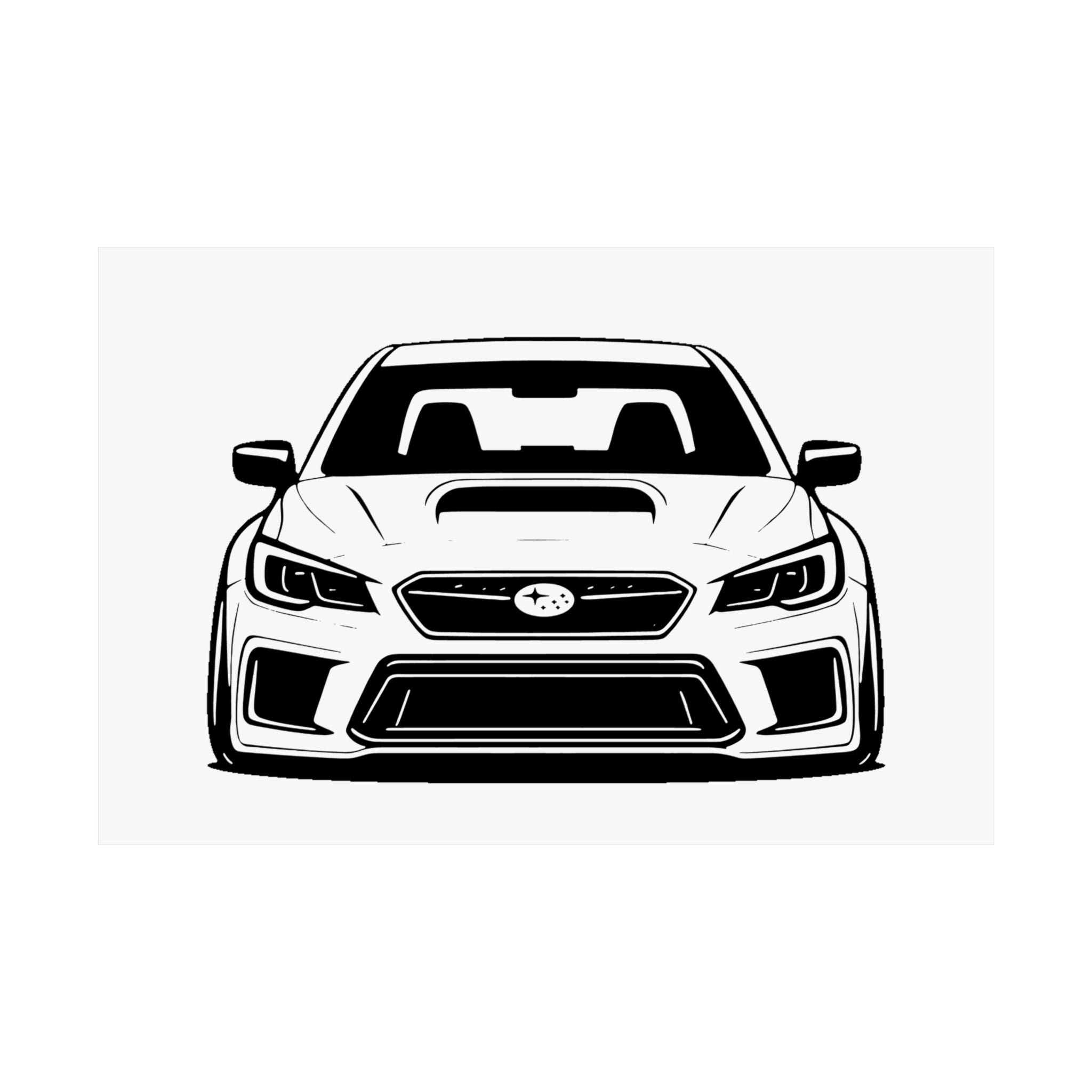 Subaru WRX STI Poster