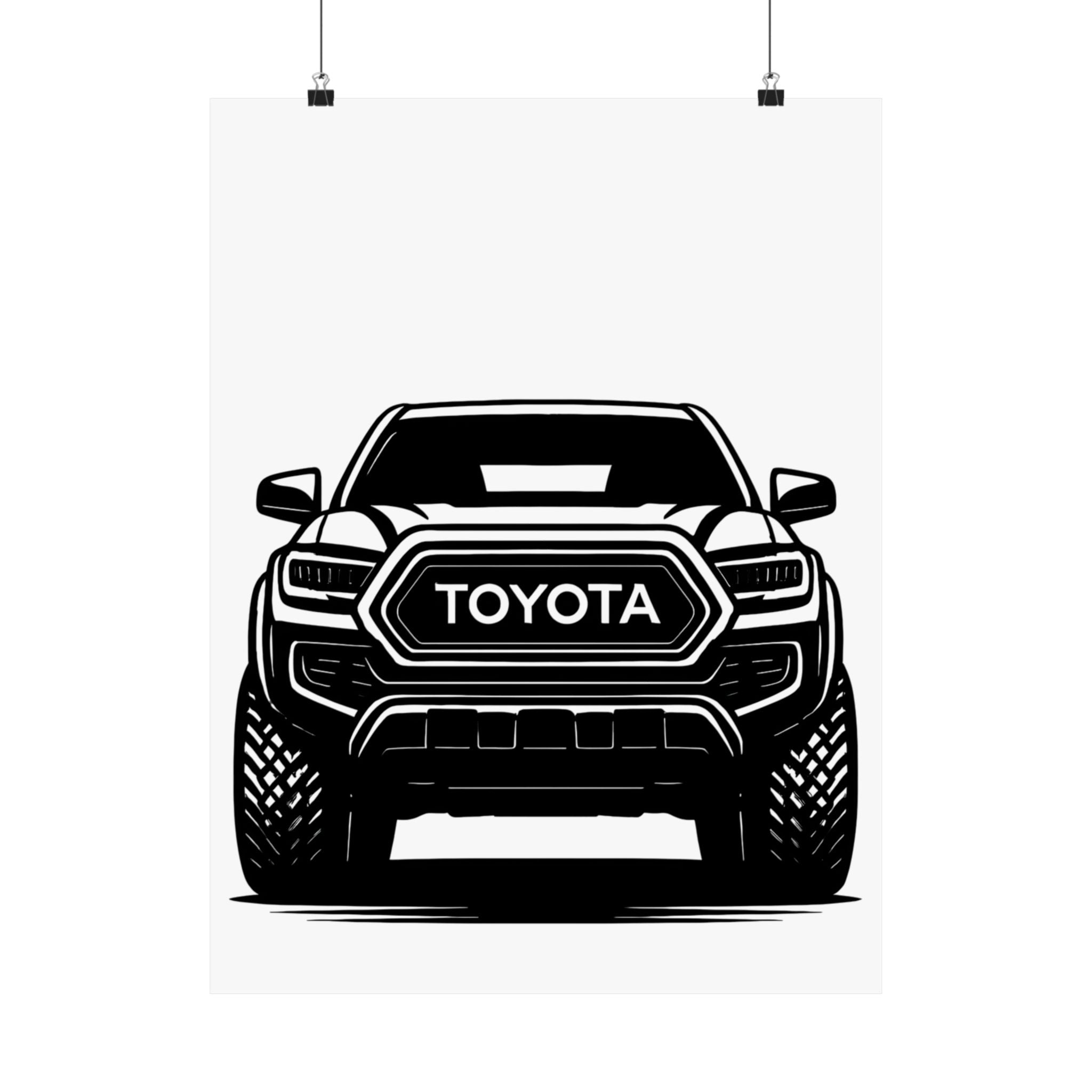 Toyota Tacoma TRD Pro Poster Print