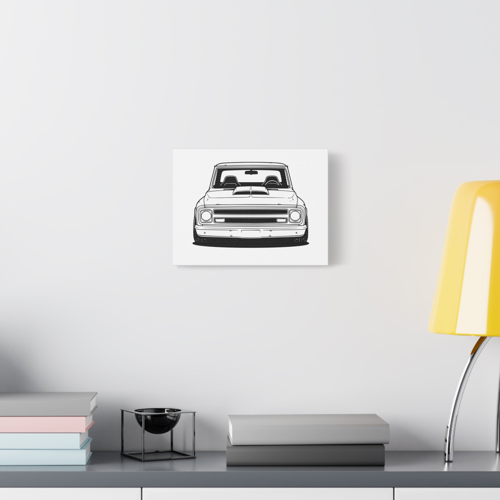 Chevy C10 Pickup (1967-72) Canvas Wall Art
