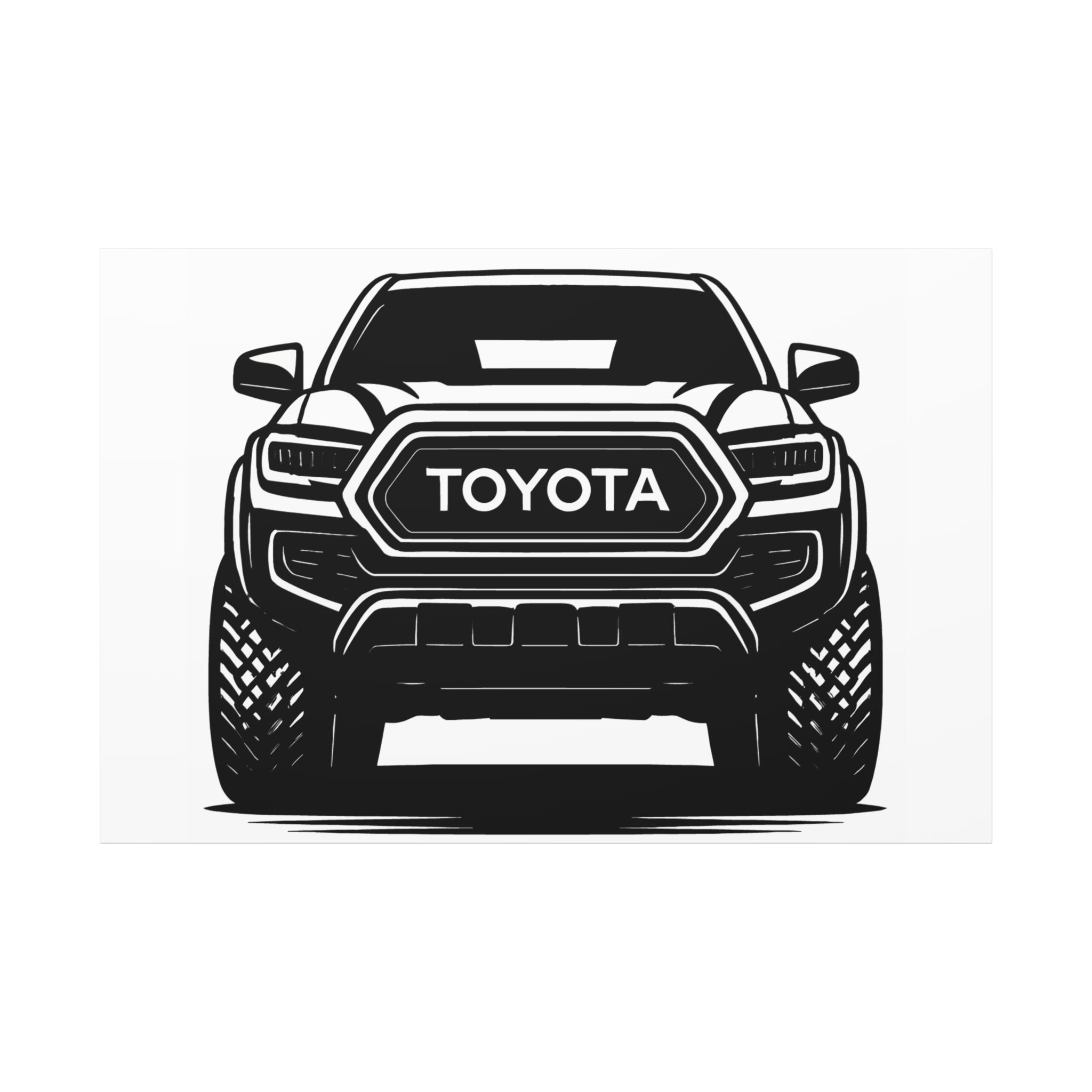 Toyota Tacoma TRD Pro Canvas Art
