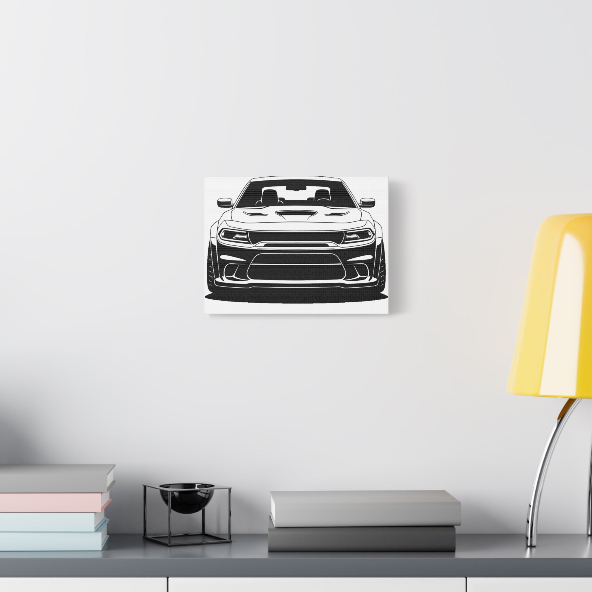 Dodge Challenger SRT Hellcat Canvas Wall Art