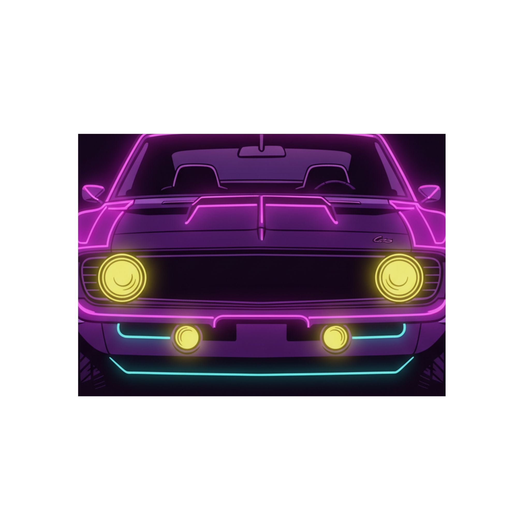 1969 Chevrolet Camaro SS Metal Wall Sign