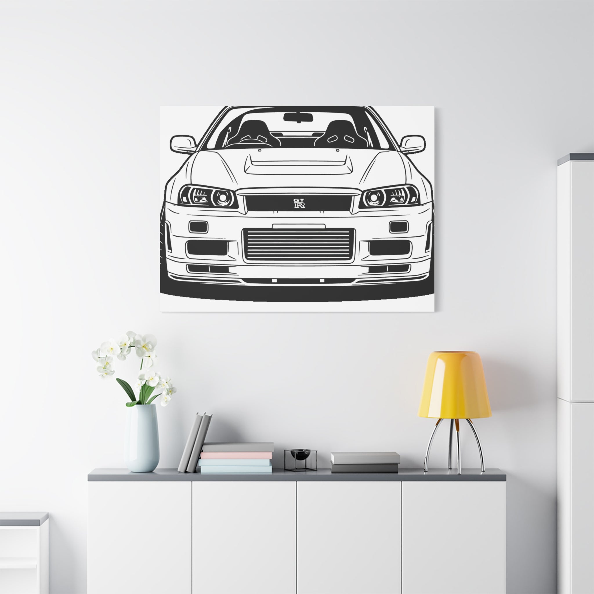 Nissan GT-R Canvas Wall Art
