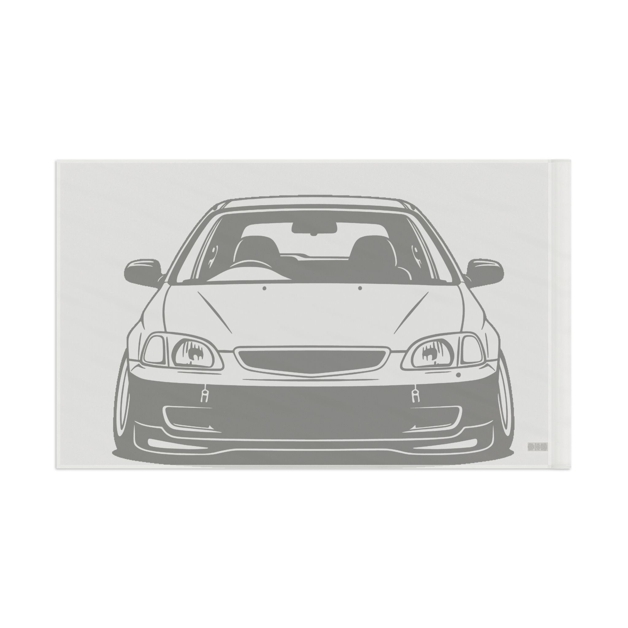 Honda Civic EK Hatch Garage Flag