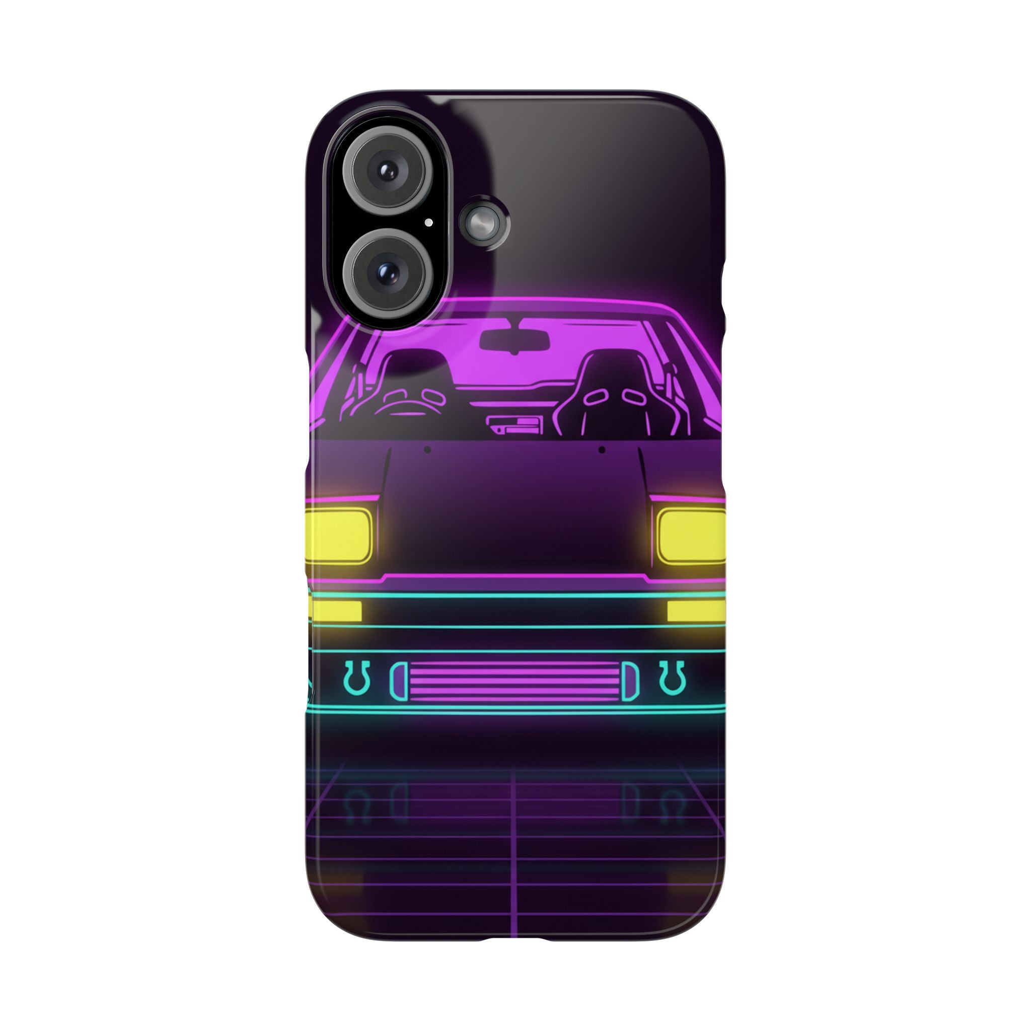 Toyota AE86 (1983-87) Neon Synthwave Phone Case