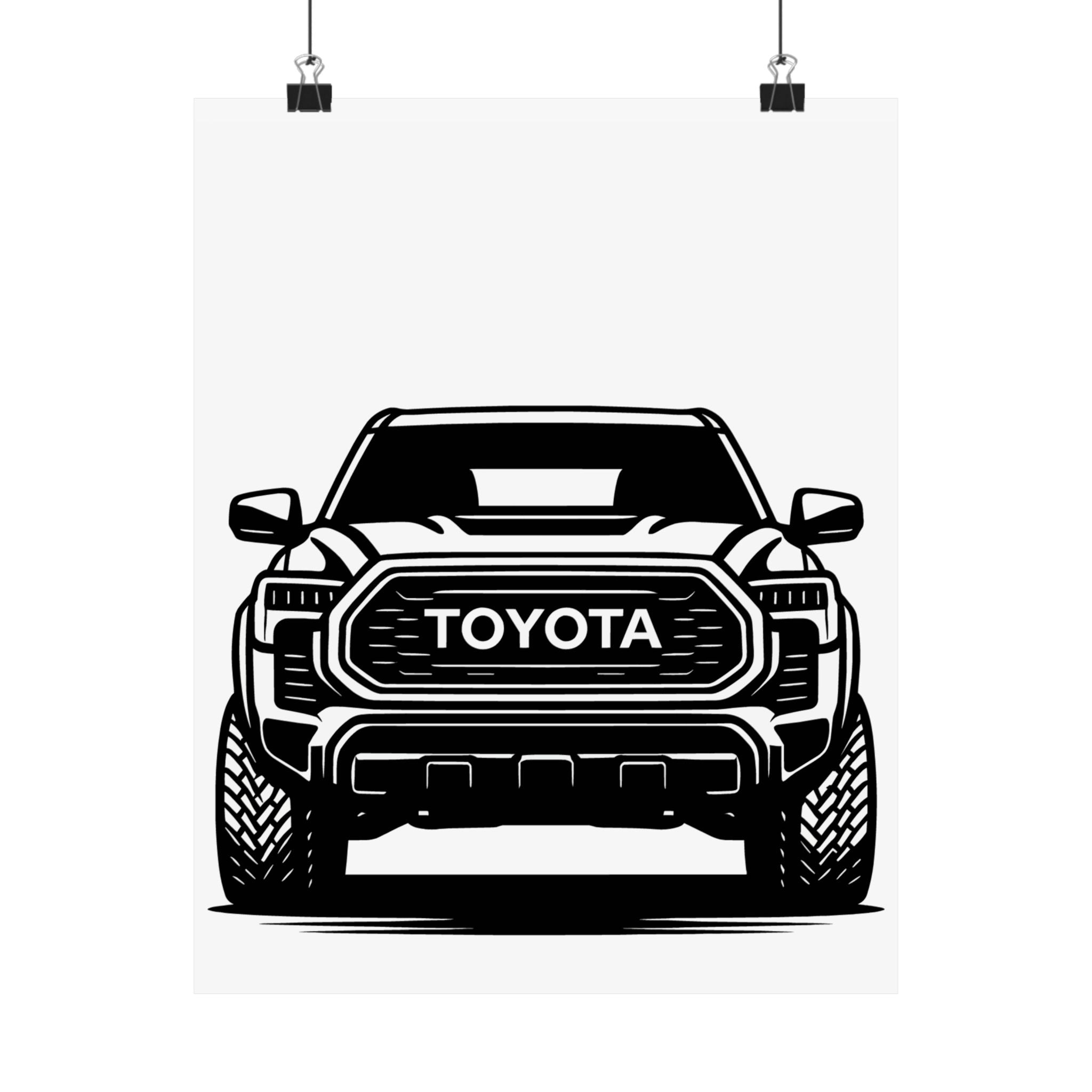 Toyota Tundrea TRD Pro Poster Print