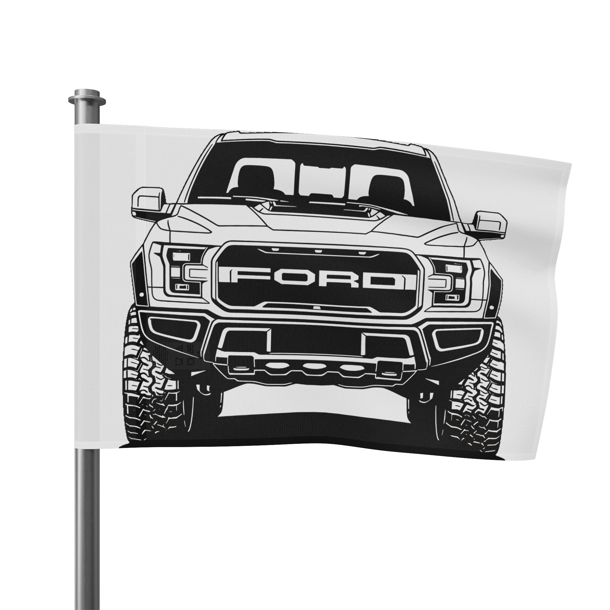 Ford F-150 Raptor Gen 2 Garage Flag