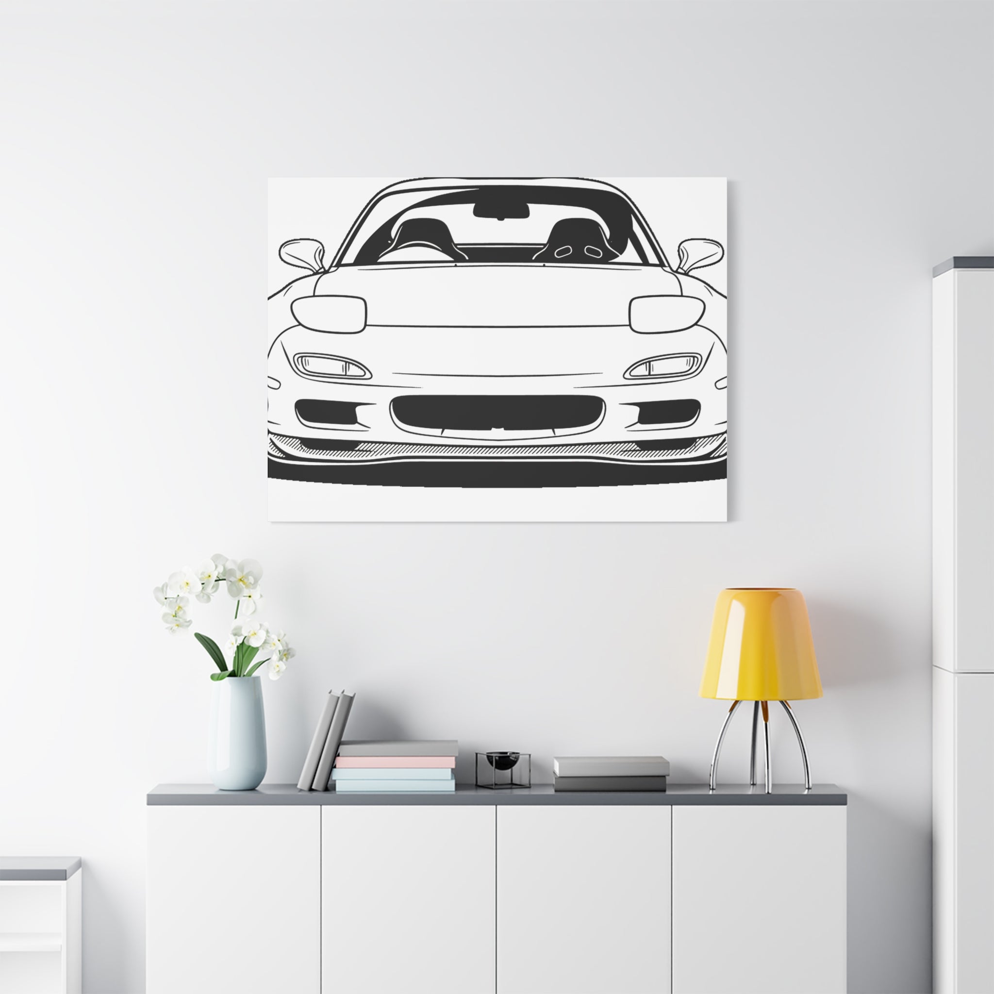 Mazda RX-7 FD Canvas Wall Art