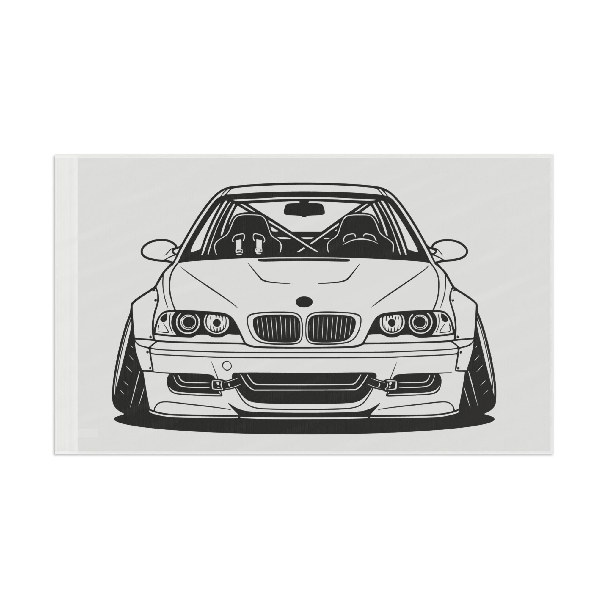 BMW E46 M3 (2000-06) Garage Flag