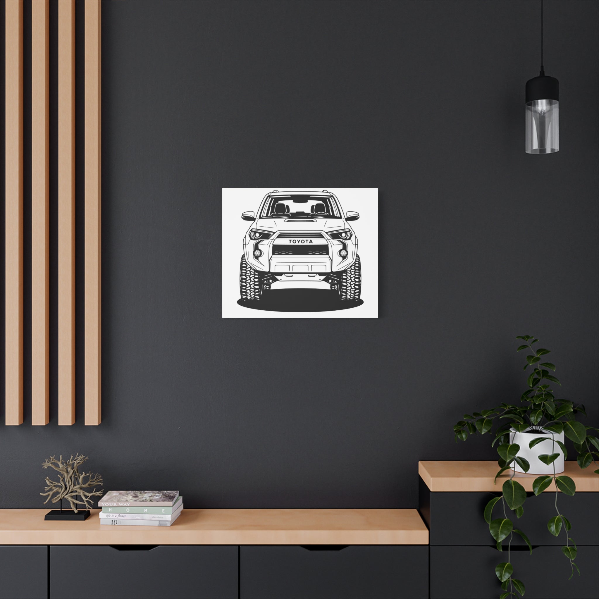 Toyota 4Runner TRD Pro Canvas Wall Art