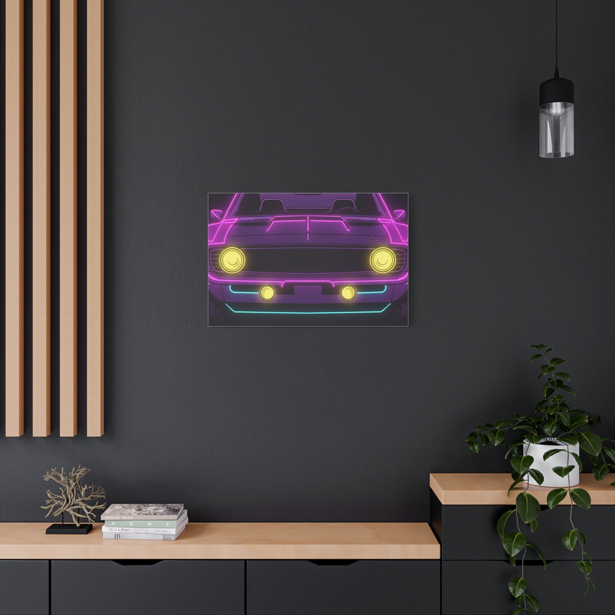 1969 Chevrolet Camaro SS Canvas Wall Art