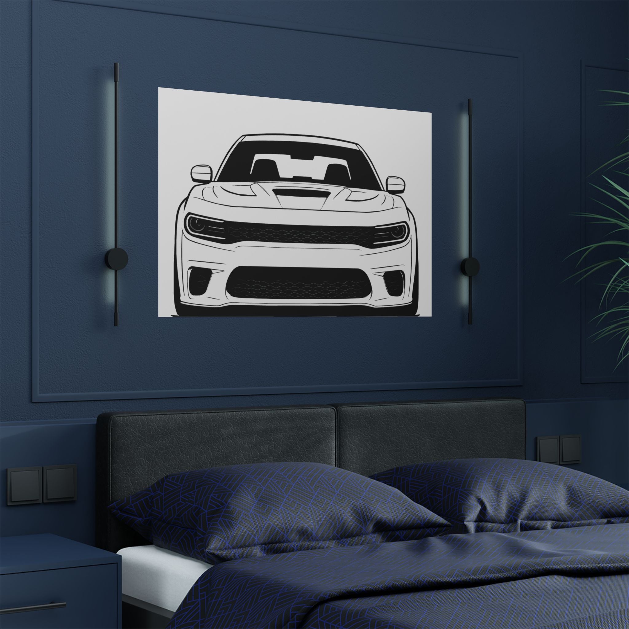 Dodge Charger SRT Hellcat Poster