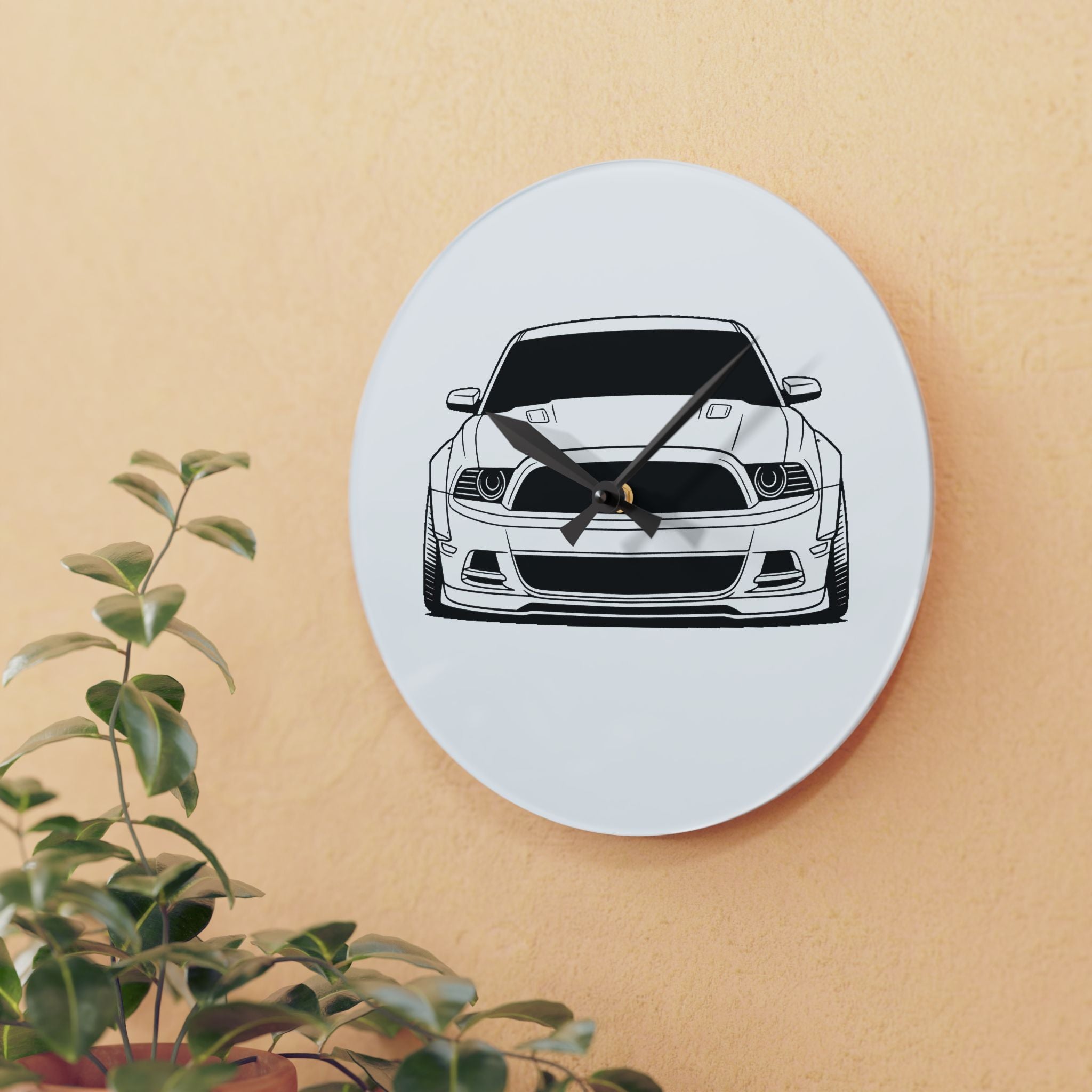 Ford Mustang GT (S197) Wall Clock