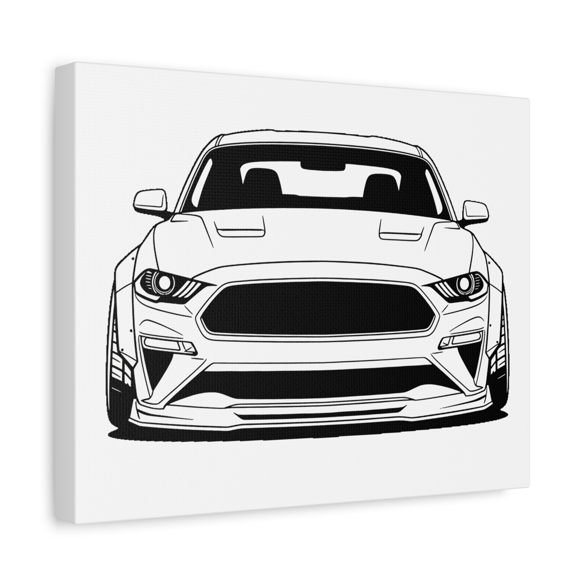 Ford Mustang GT (S650) Canvas Wall Art