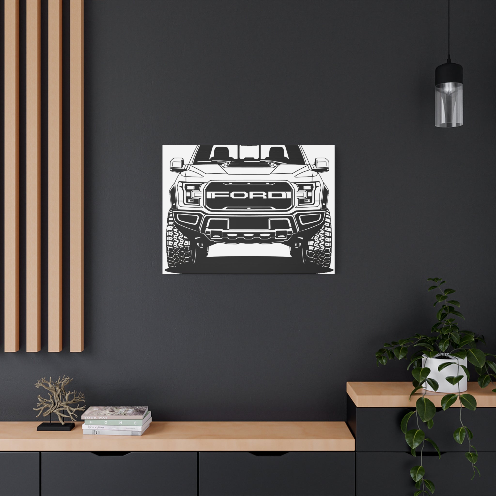Ford F-150 Raptor Gen 2 Canvas Wall Art