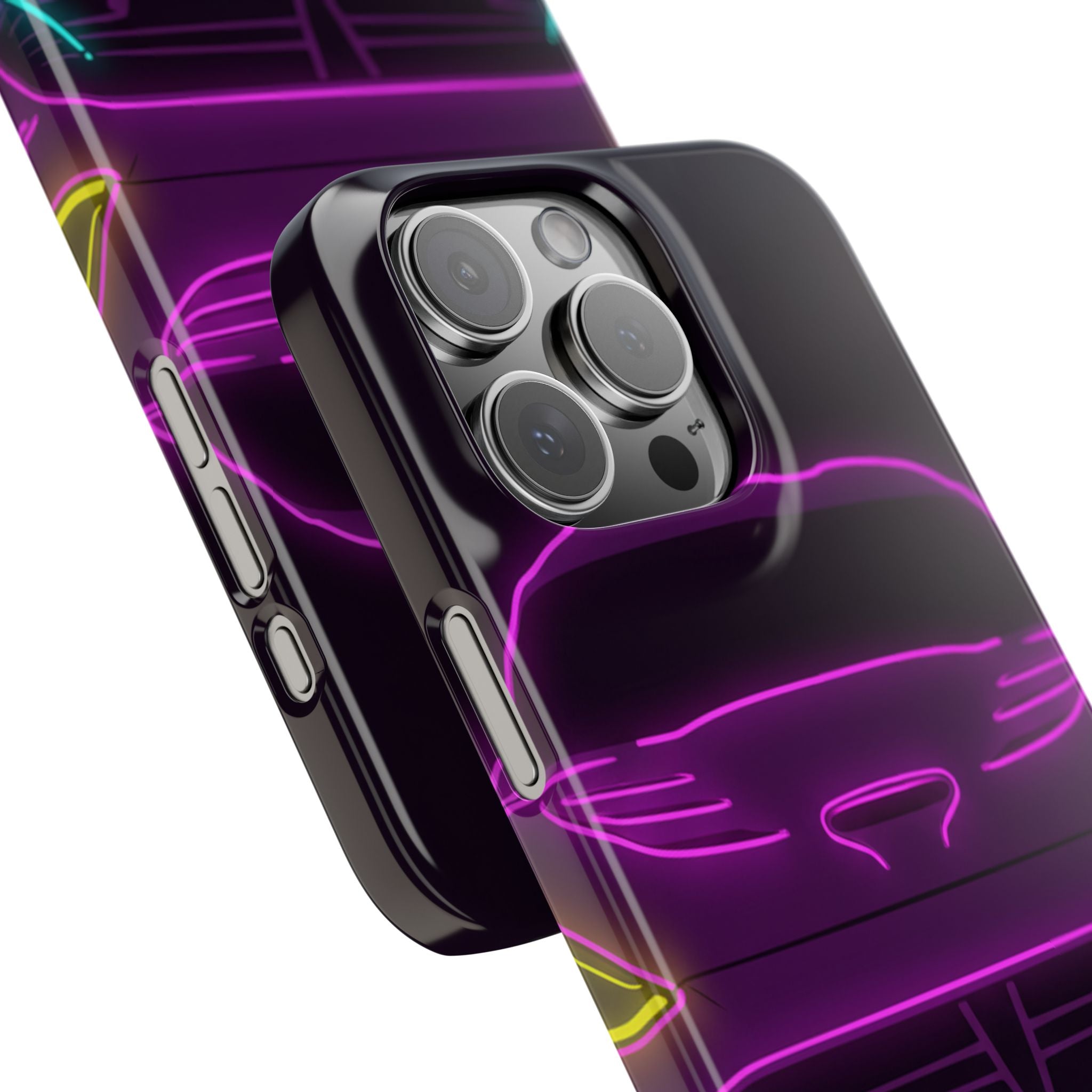 Dodge Viper (1992-17) Neon Synthwave Phone Case