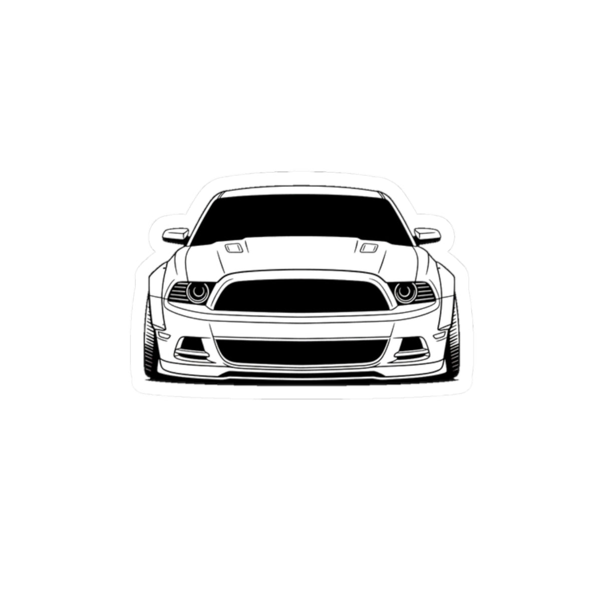Ford Mustang GT (S197) Sticker