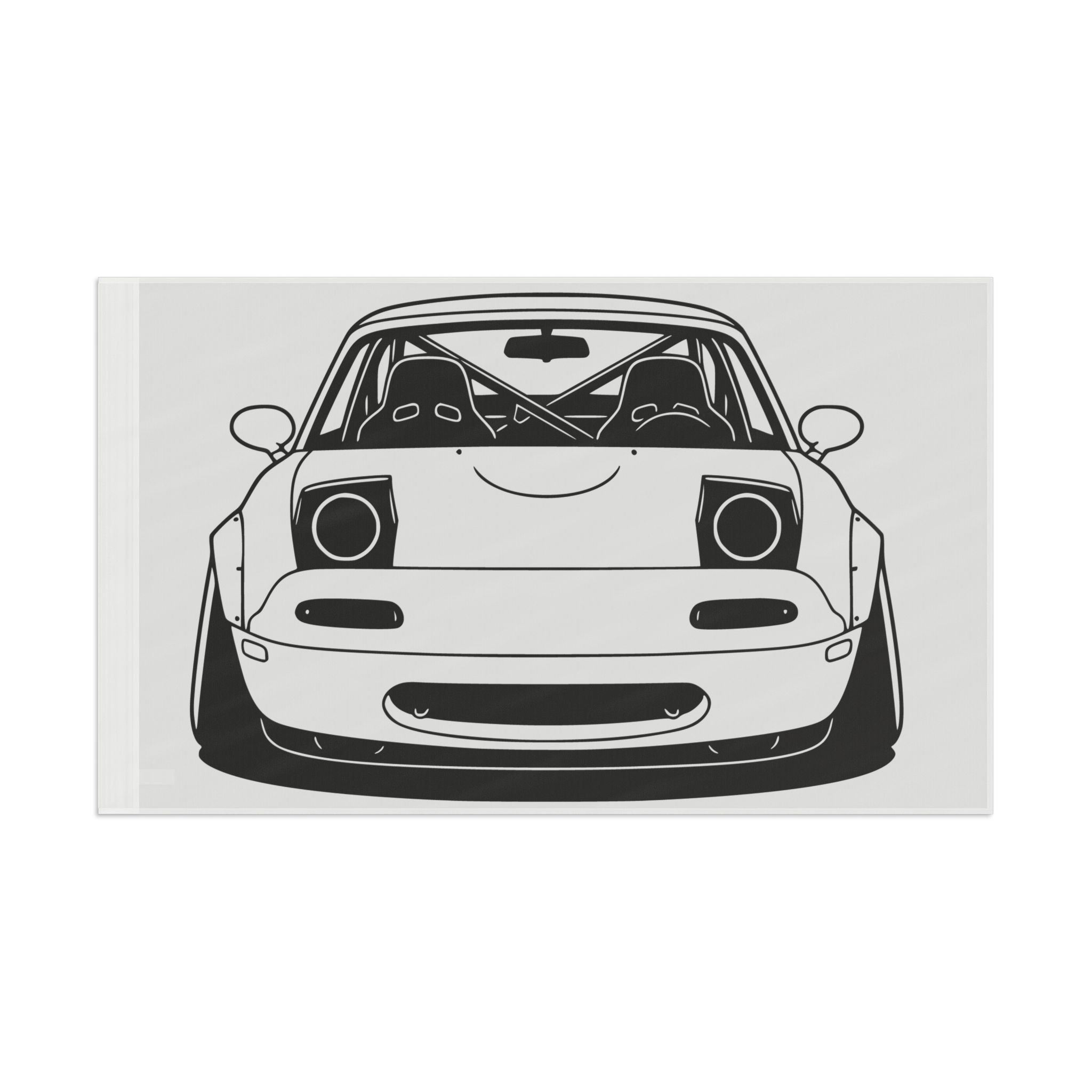 Mazda Miata NA (1989-97) Garage Flag