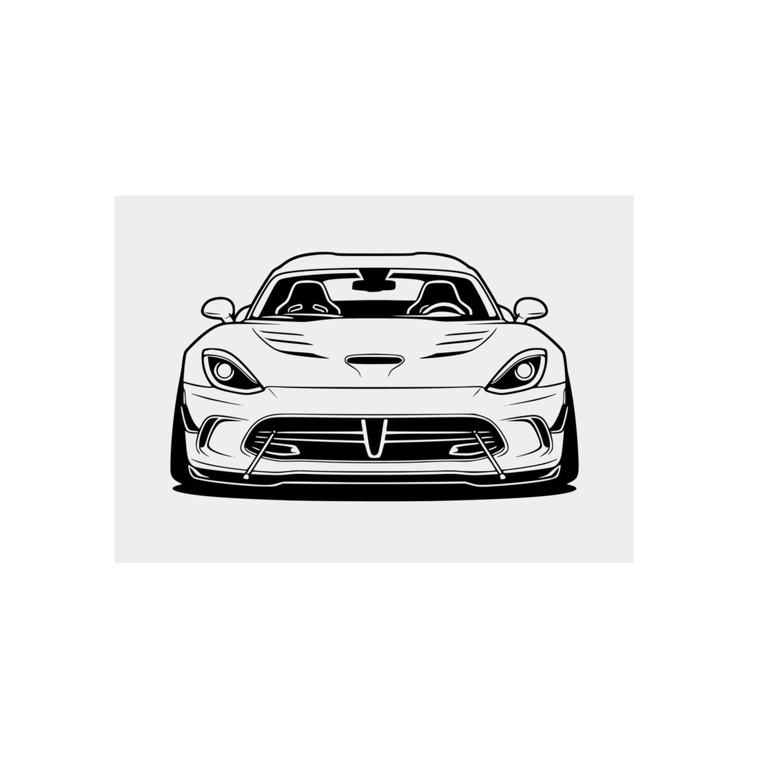 Dodge Viper (1992-17) Metal Wall Sign