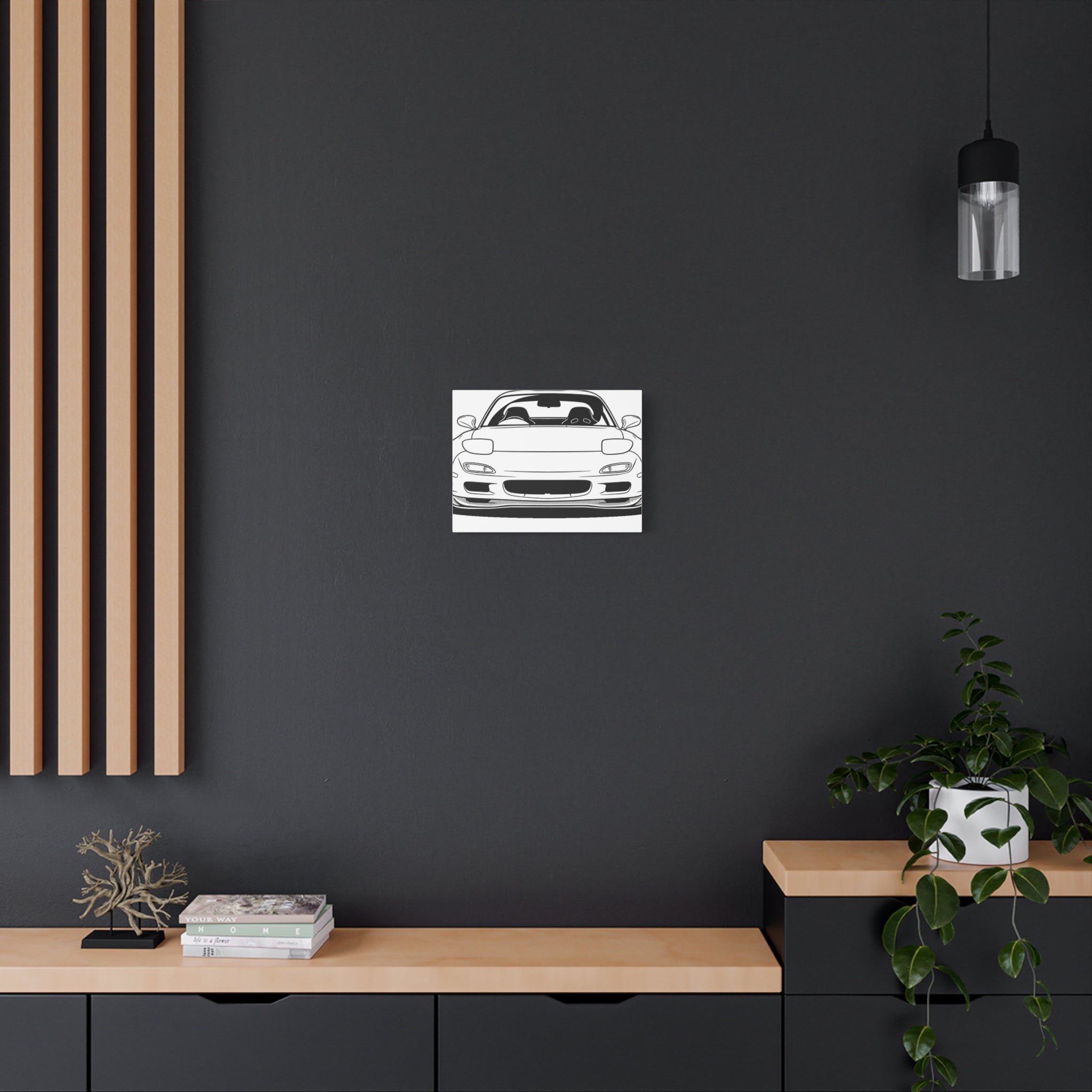 Mazda RX-7 FD Canvas Wall Art
