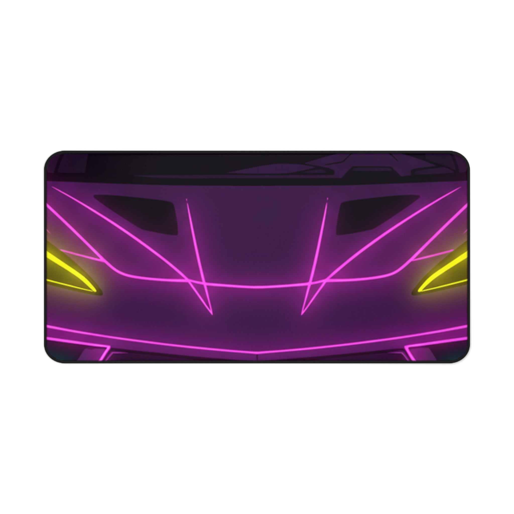Corvette C8 (2020+) Neon Synthwave Desk Mat