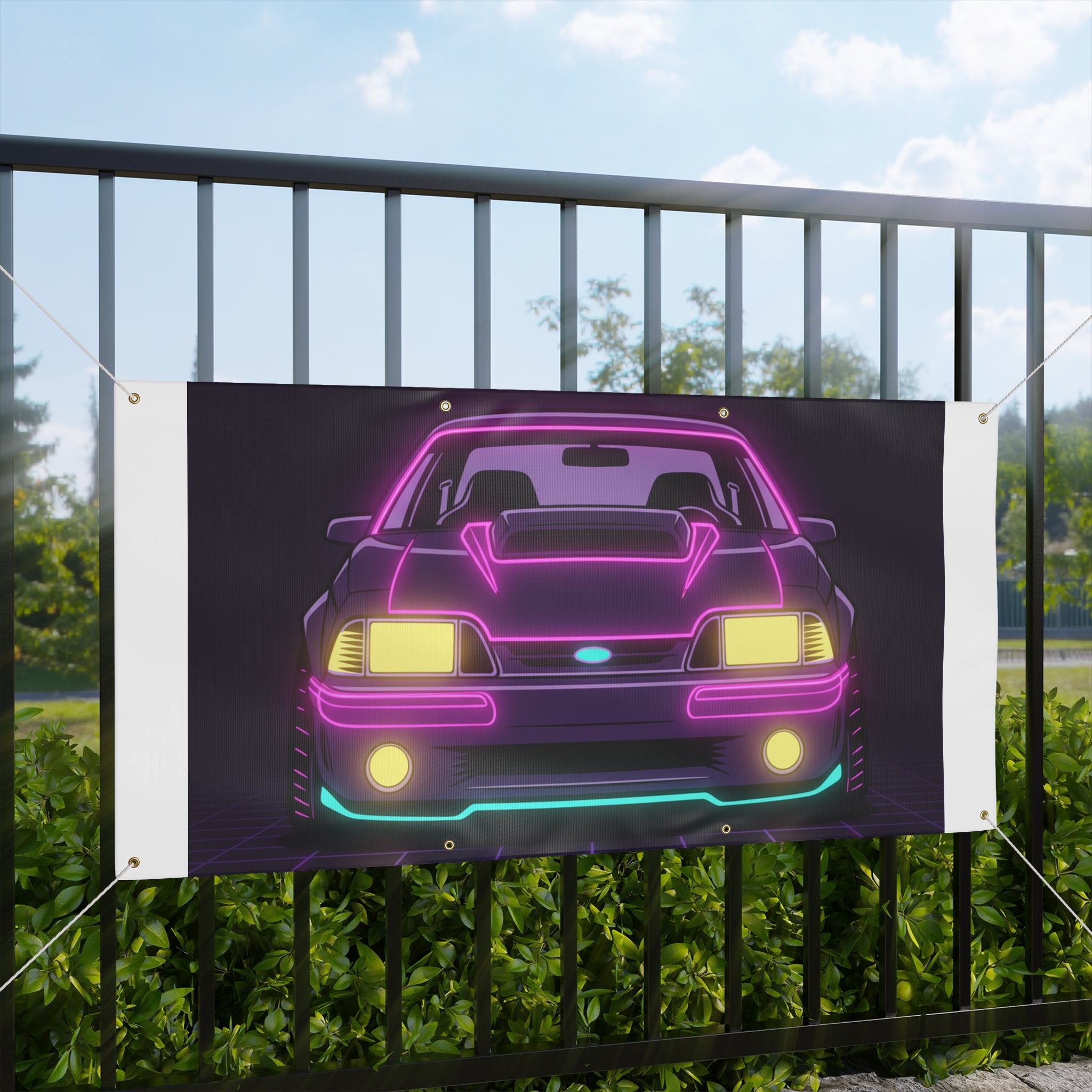 Ford Mustang Fox Body GT Banner
