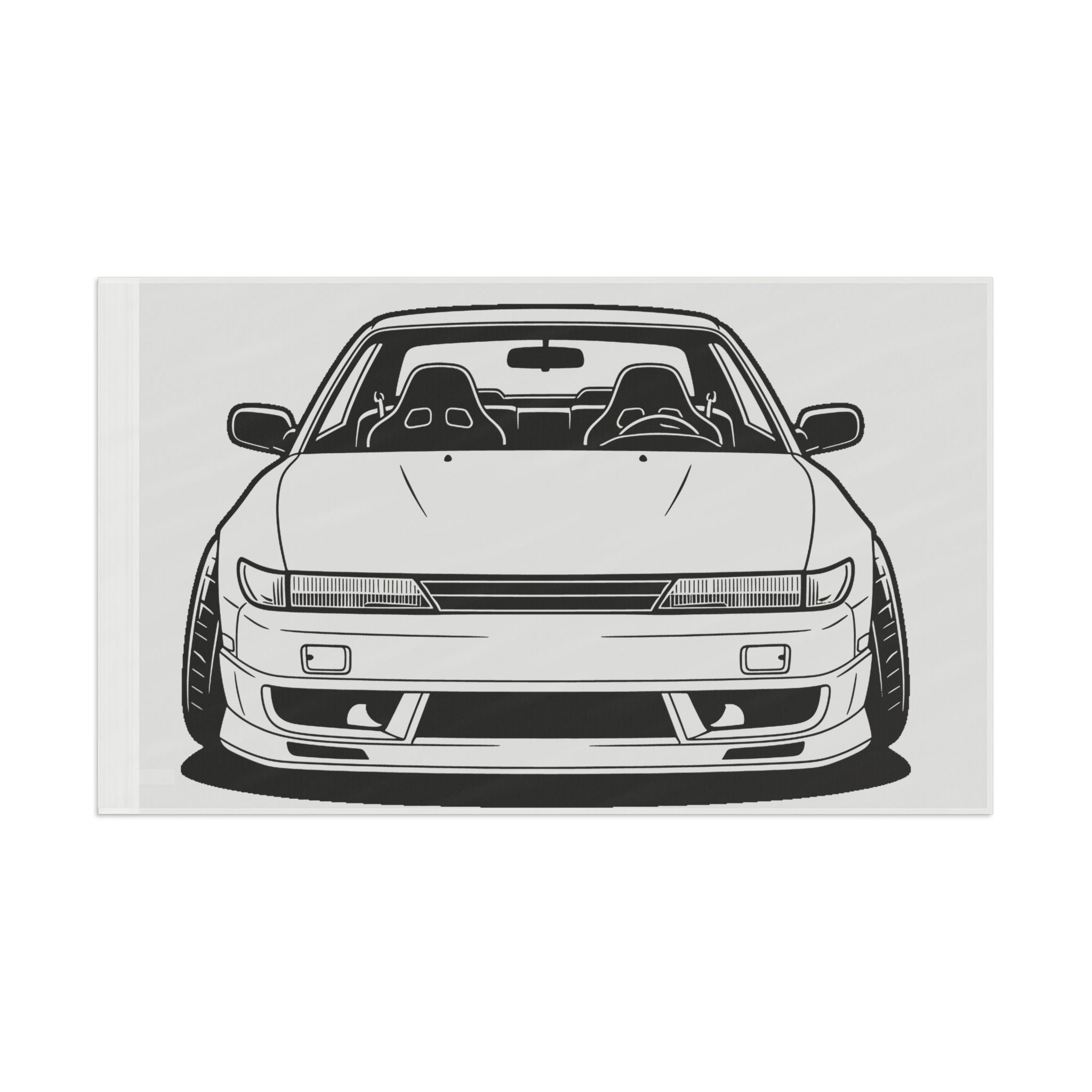 Nissan Silvia S13 Garage Flag