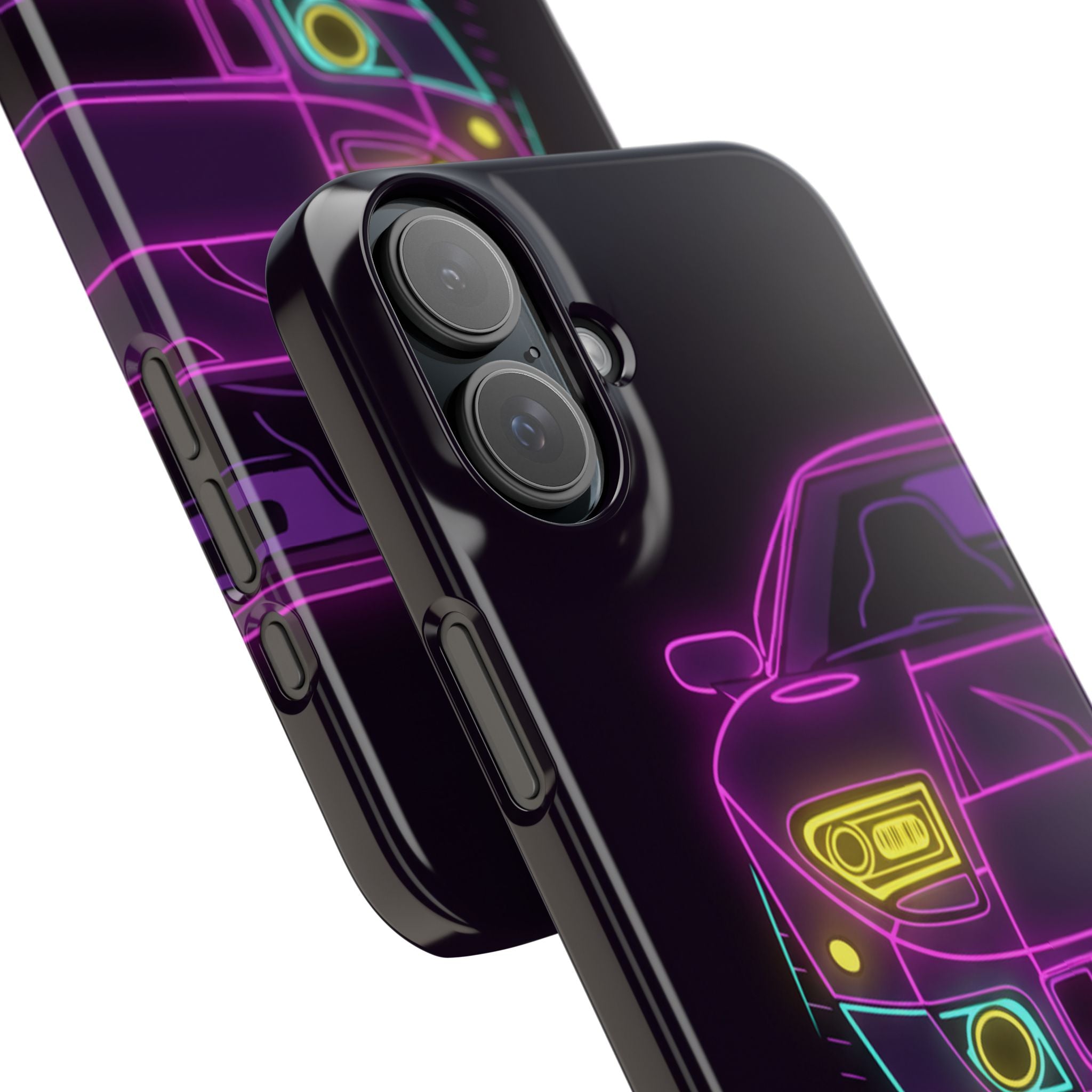 Ford GT40 (1964-69) Neon Synthwave Phone Case