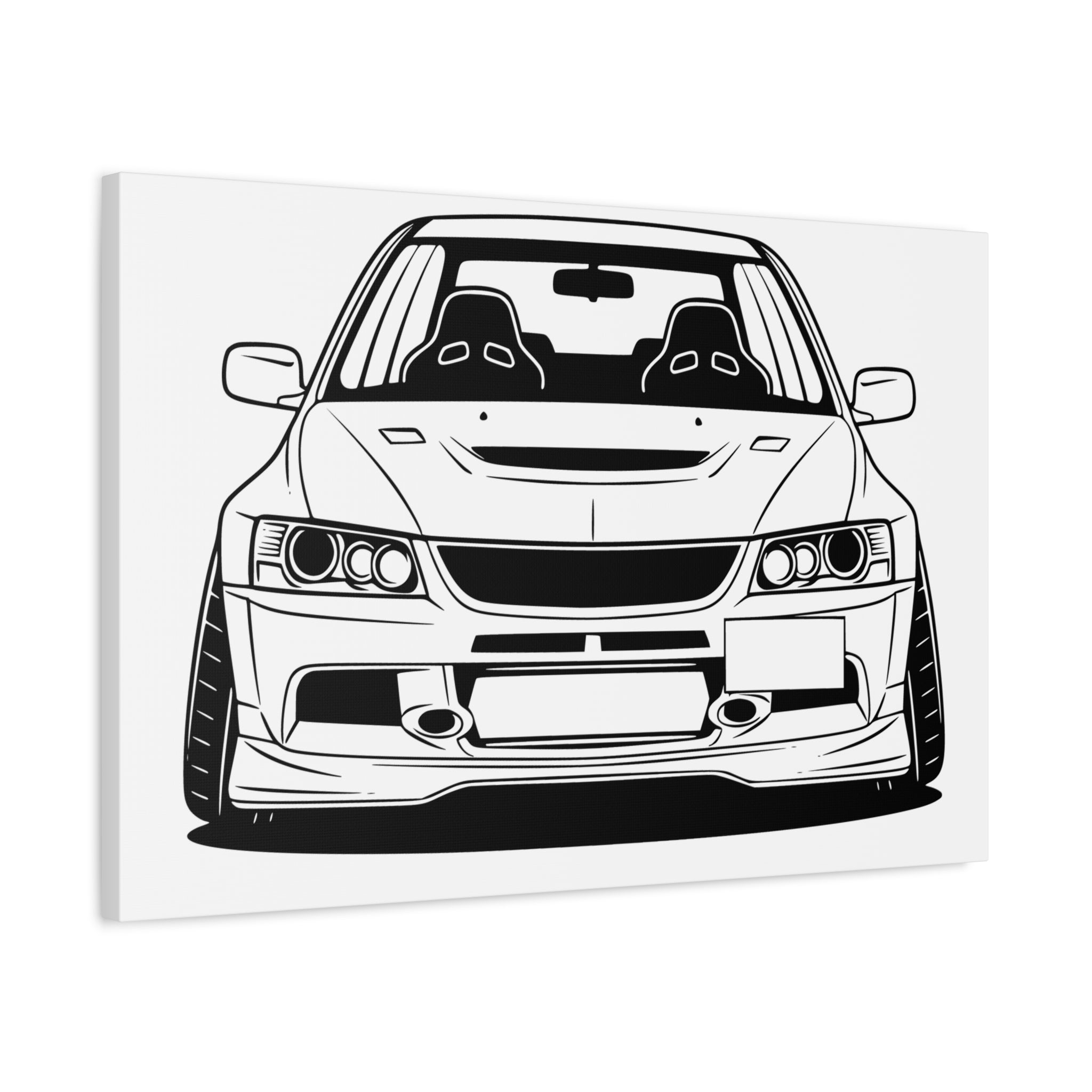 Mitsubishi Evo IX (2005-07) Canvas Wall Art