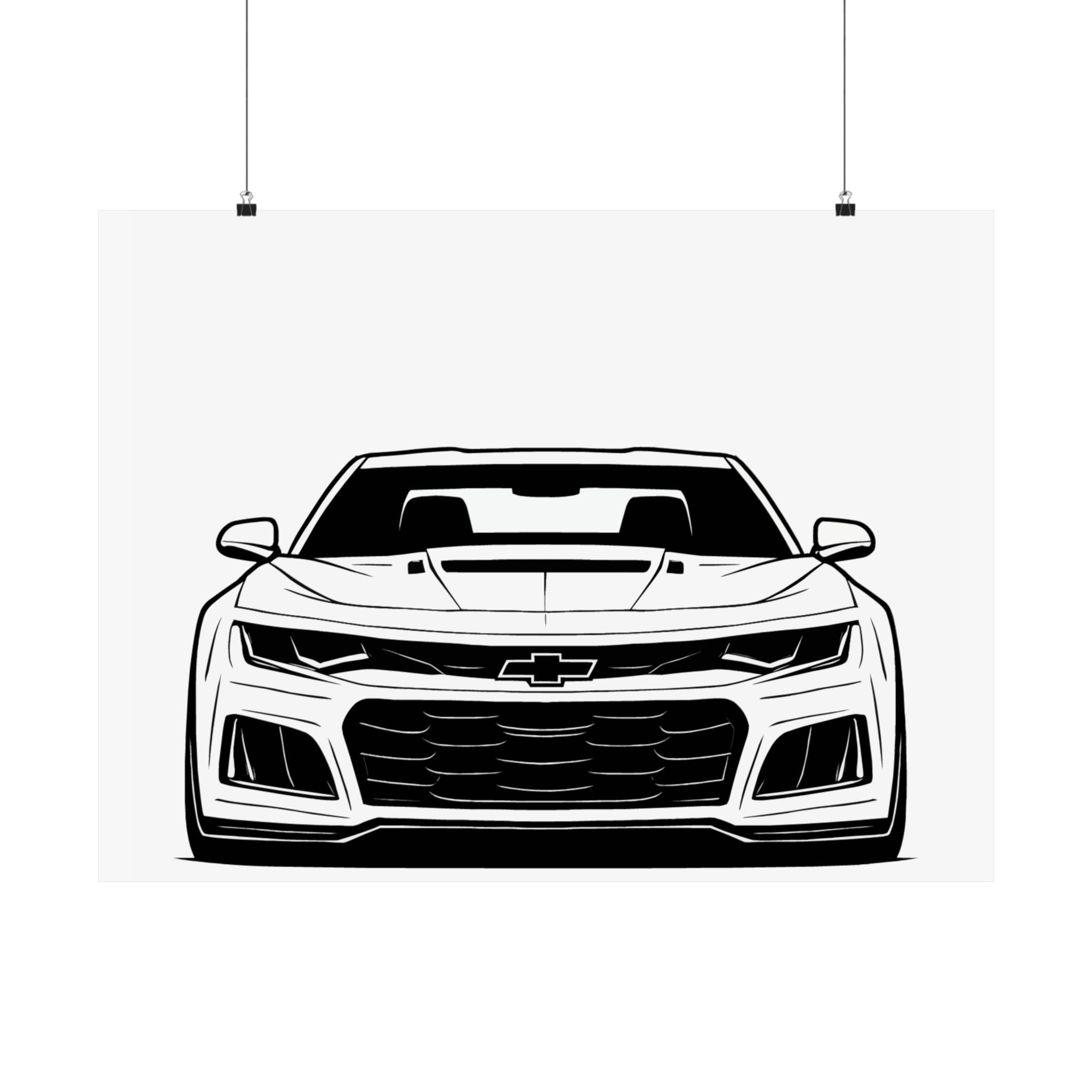 Chevrolet Camaro ZL1 Poster Print