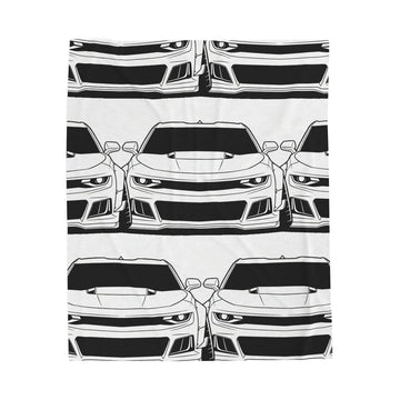 Chevrolet Camaro ZL1 Velveteen Plush Blanket