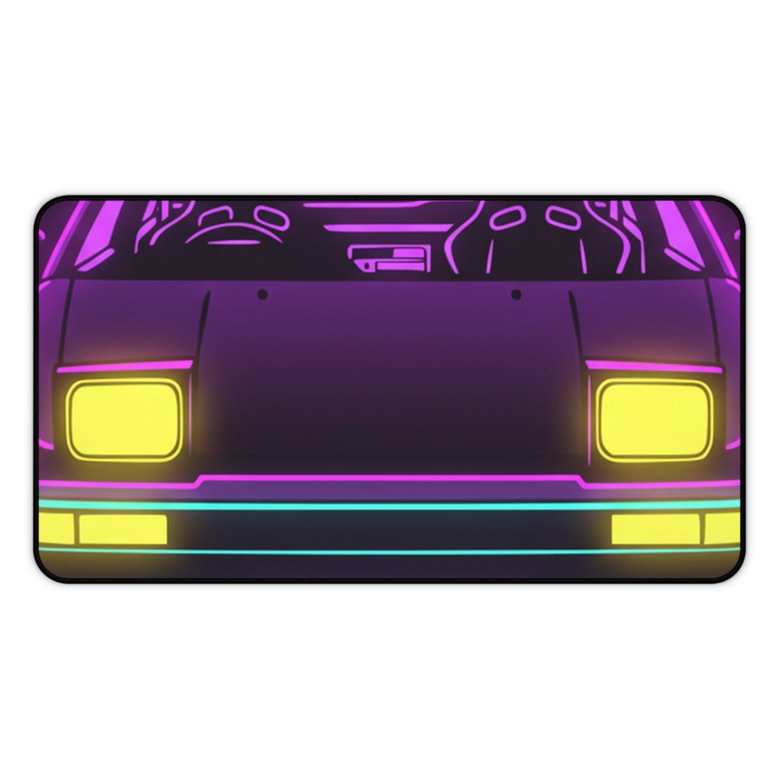 Toyota AE86 (1983-87) Neon Synthwave Desk Mat