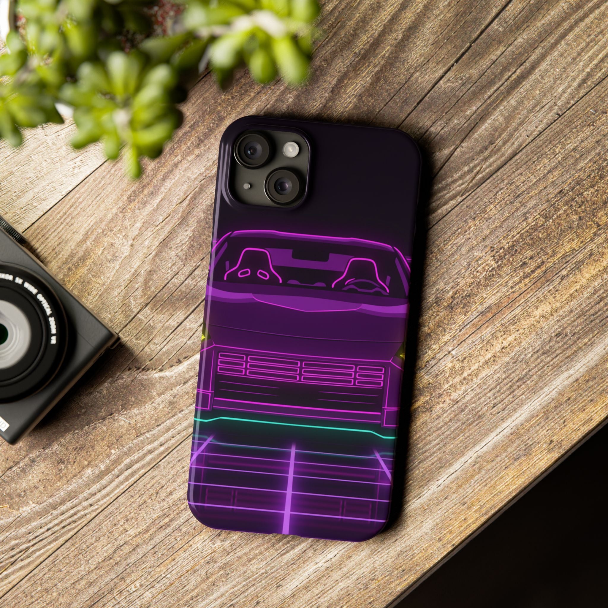 Nissan Z RZ34 (2023+) Neon Synthwave Phone Case