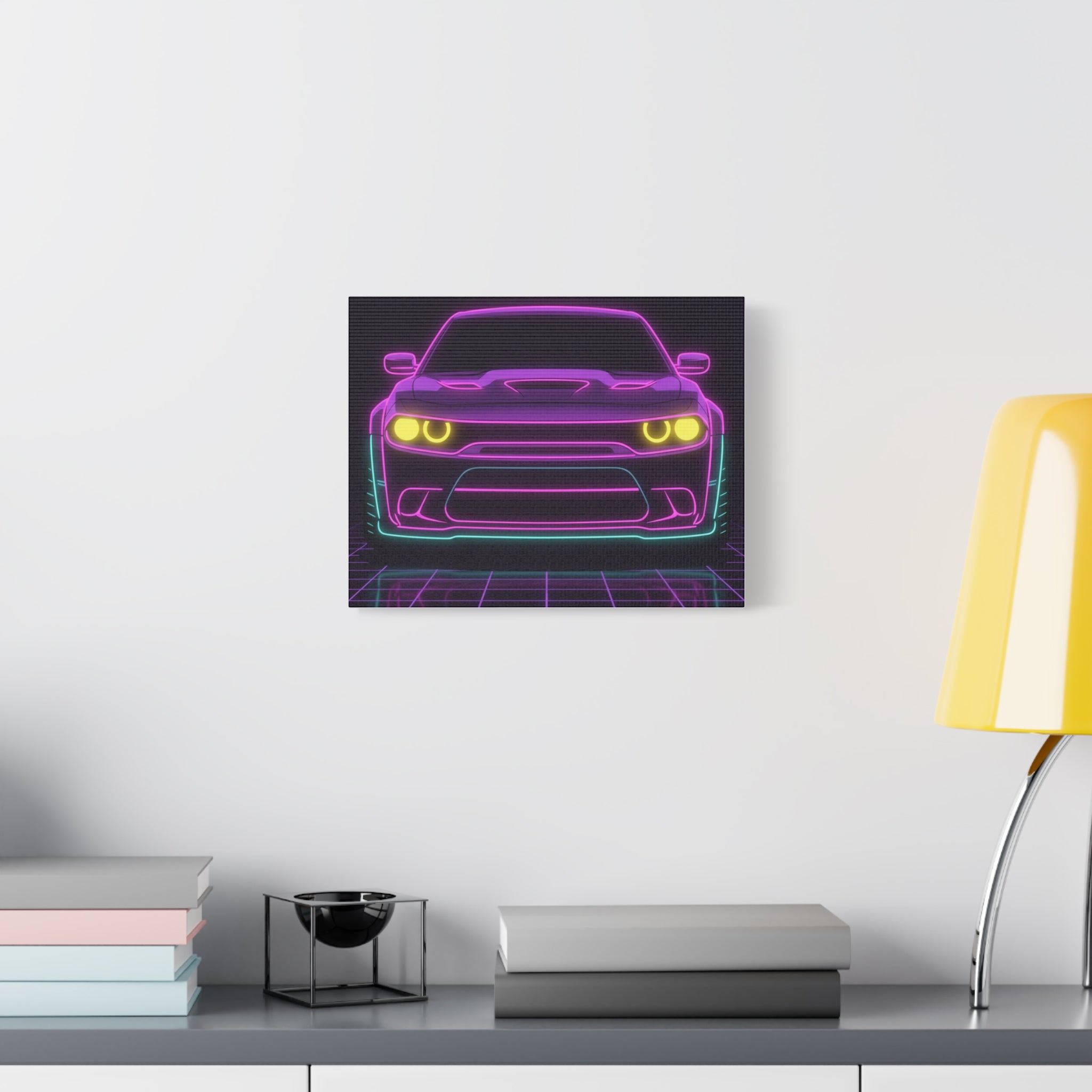 Dodge Challenger SRT Hellcat Canvas Wall Art