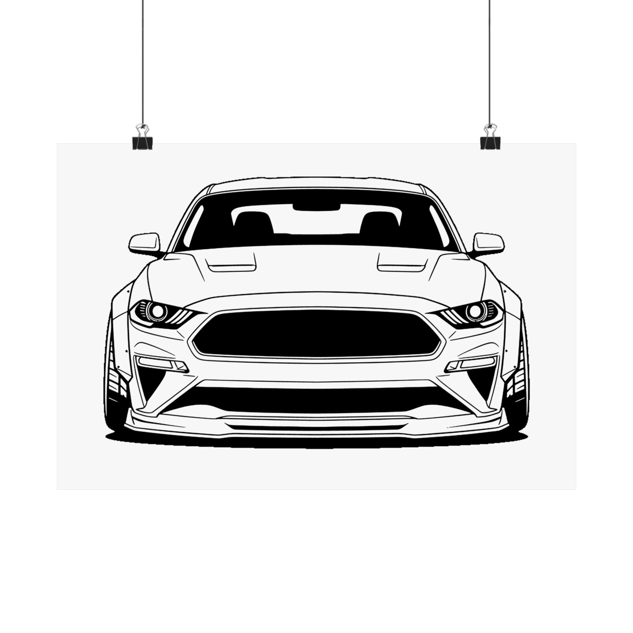 Ford Mustang GT (S650) Poster