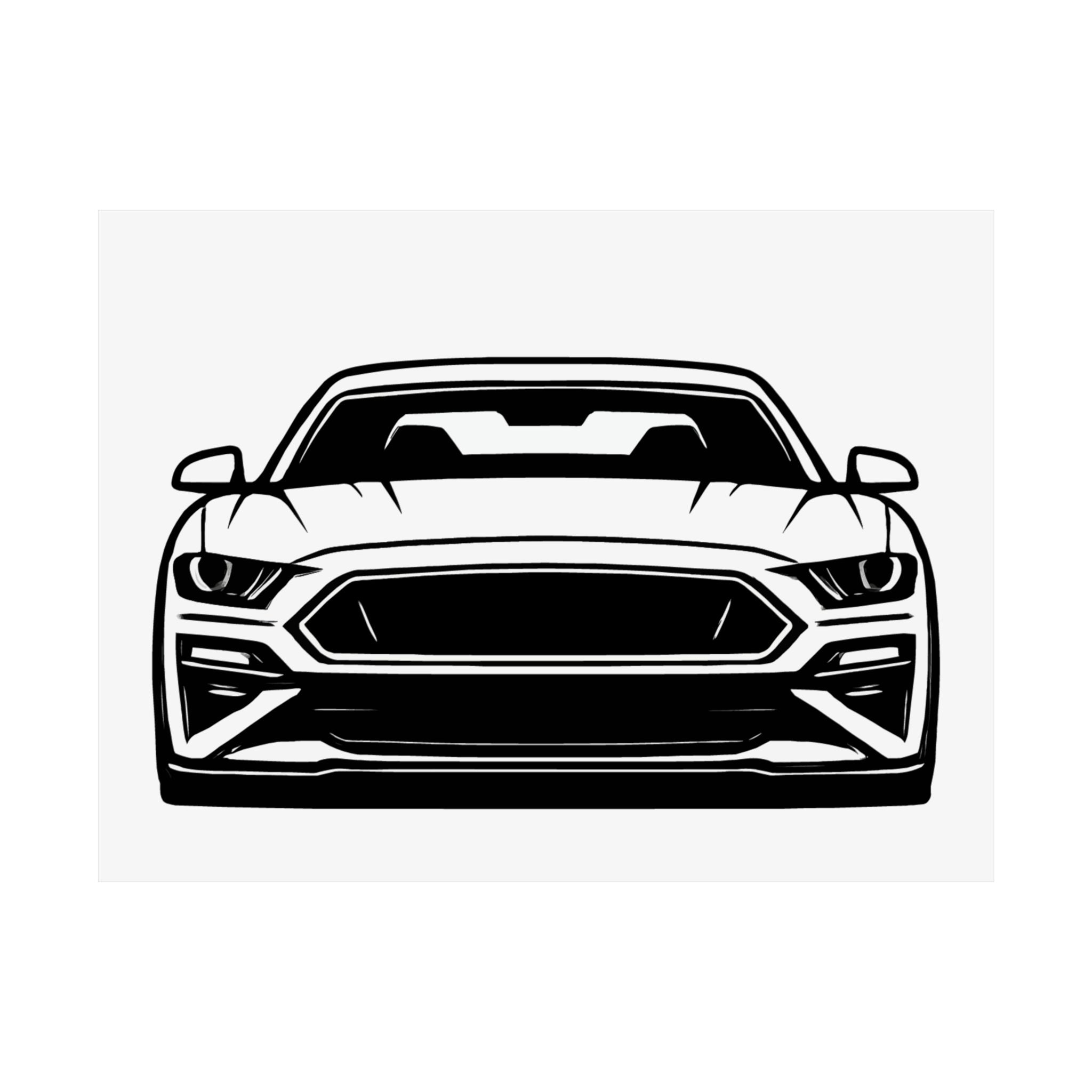 Ford Mustang GT500 Poster