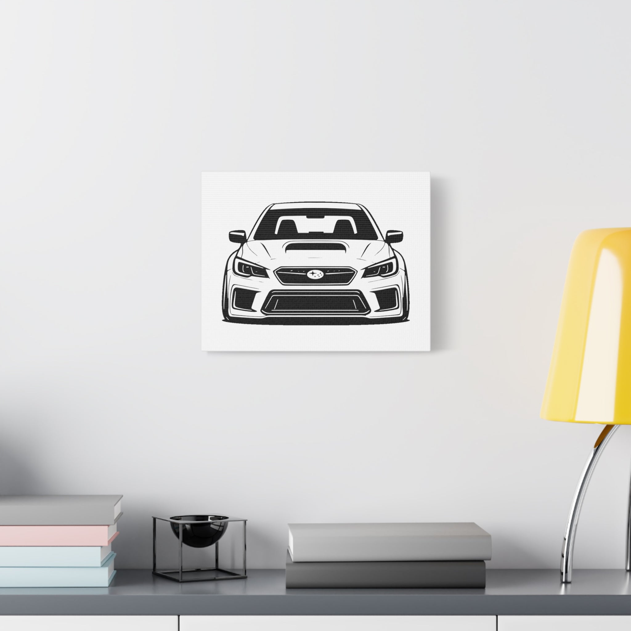 Subaru WRX STI Canvas Wall Art