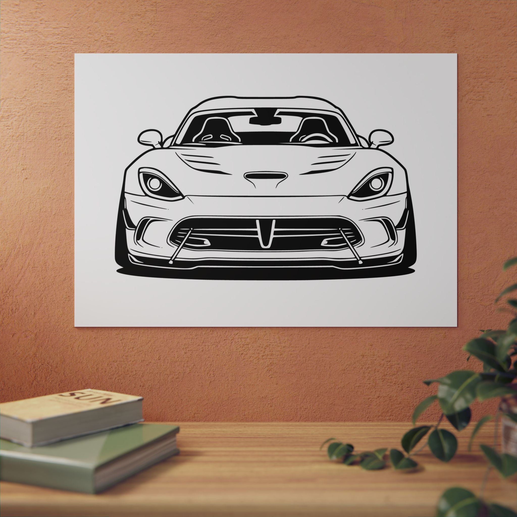 Dodge Viper (1992-17) Metal Wall Sign