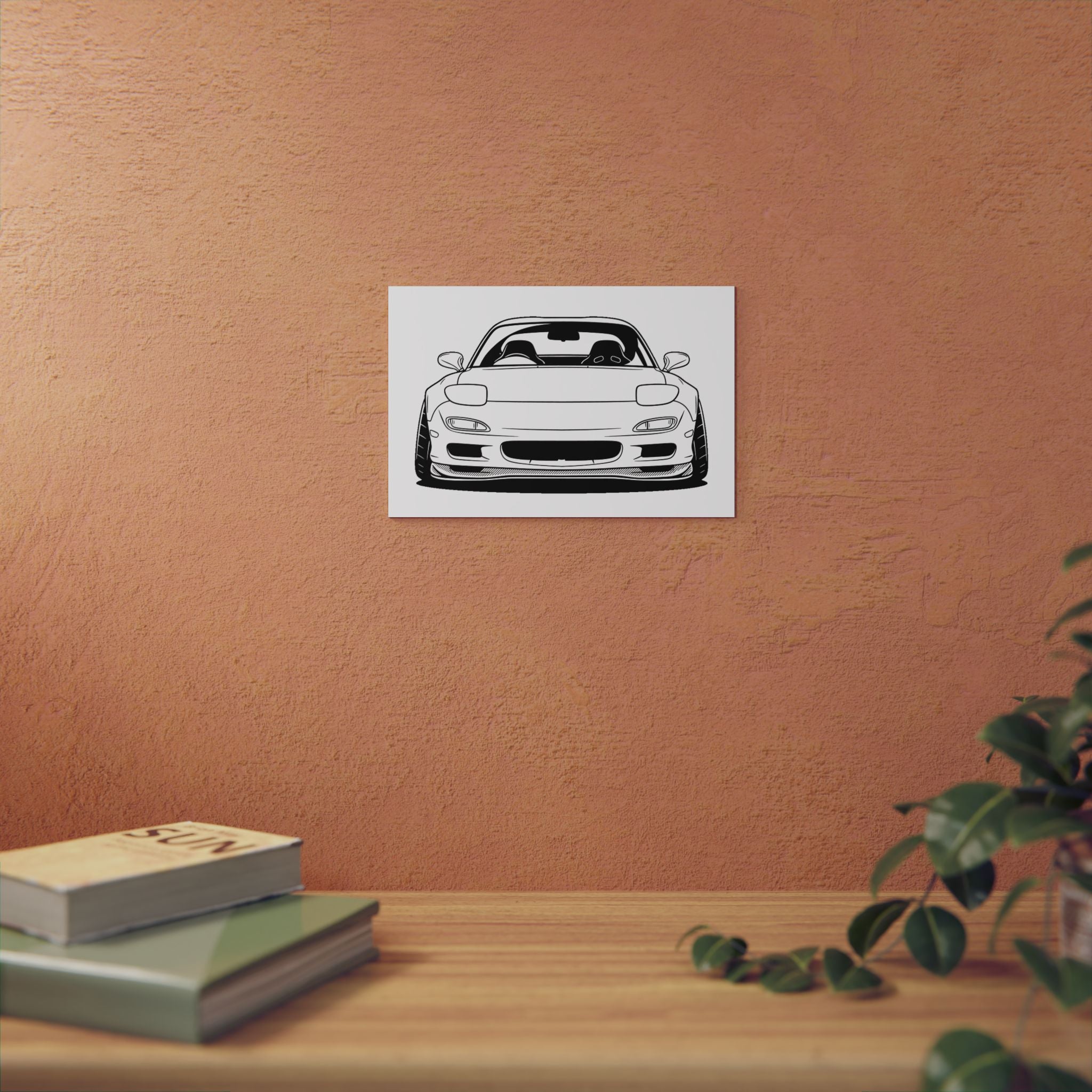Mazda RX-7 FD Metal Wall Sign