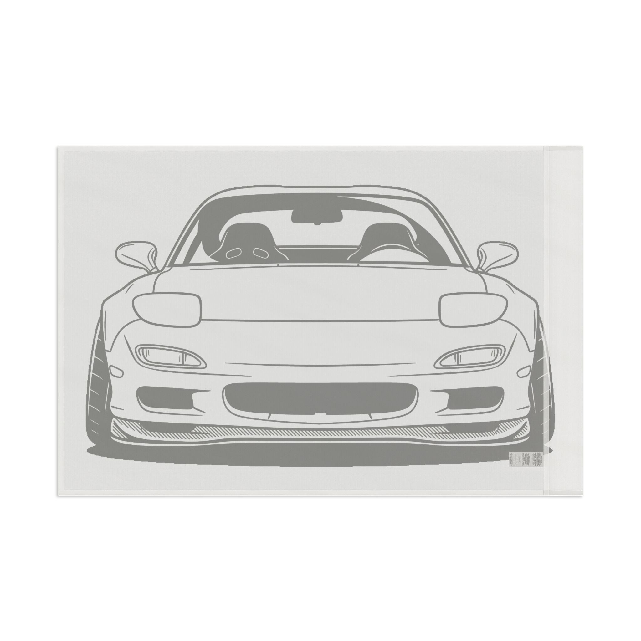 Mazda RX-7 FD Garage Flag