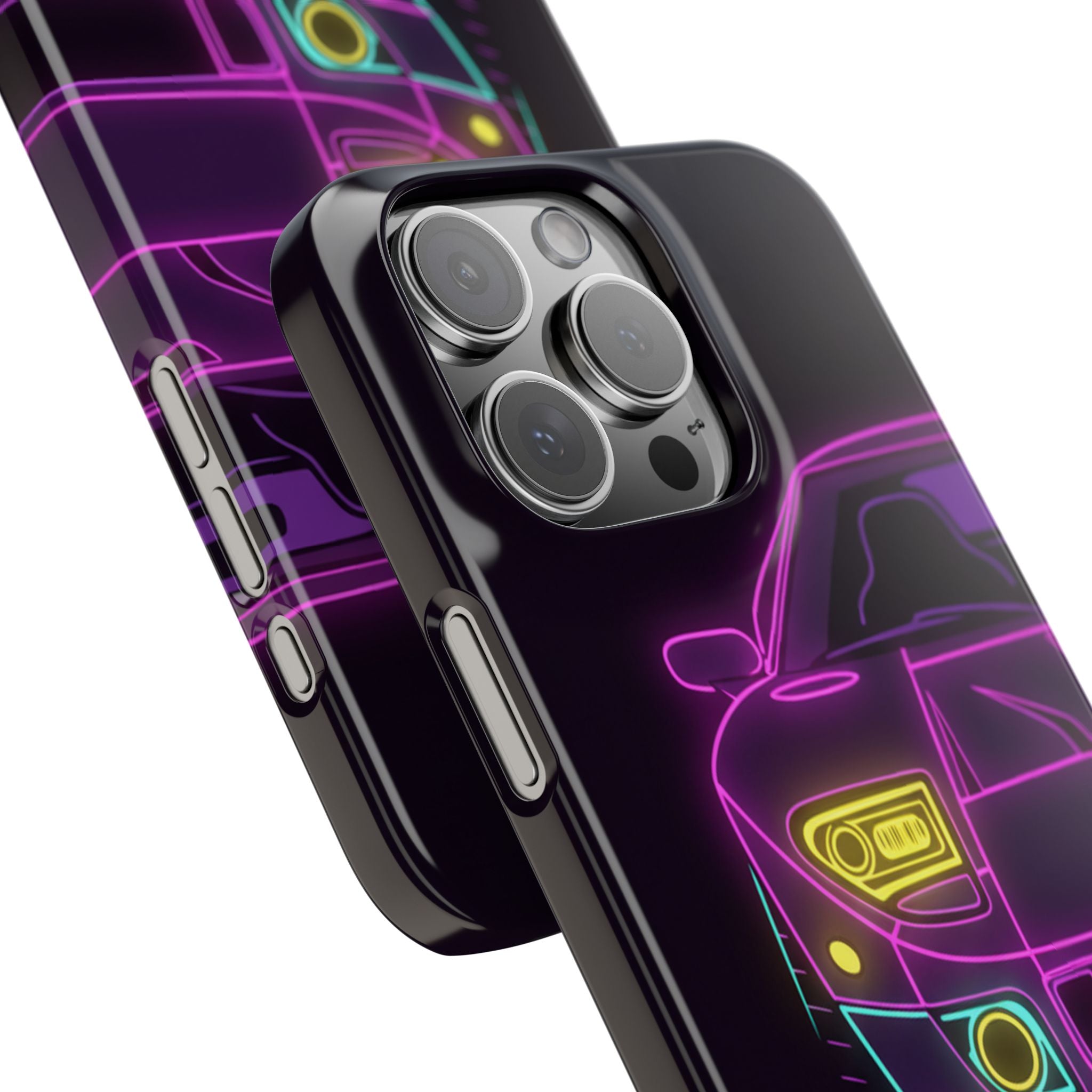 Ford GT40 (1964-69) Neon Synthwave Phone Case