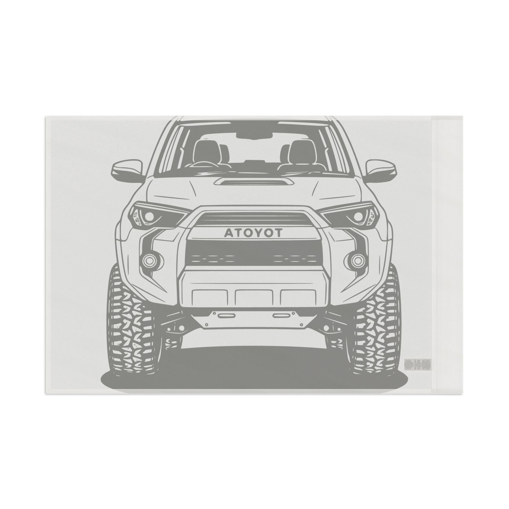 Toyota 4Runner TRD Pro Garage Flag