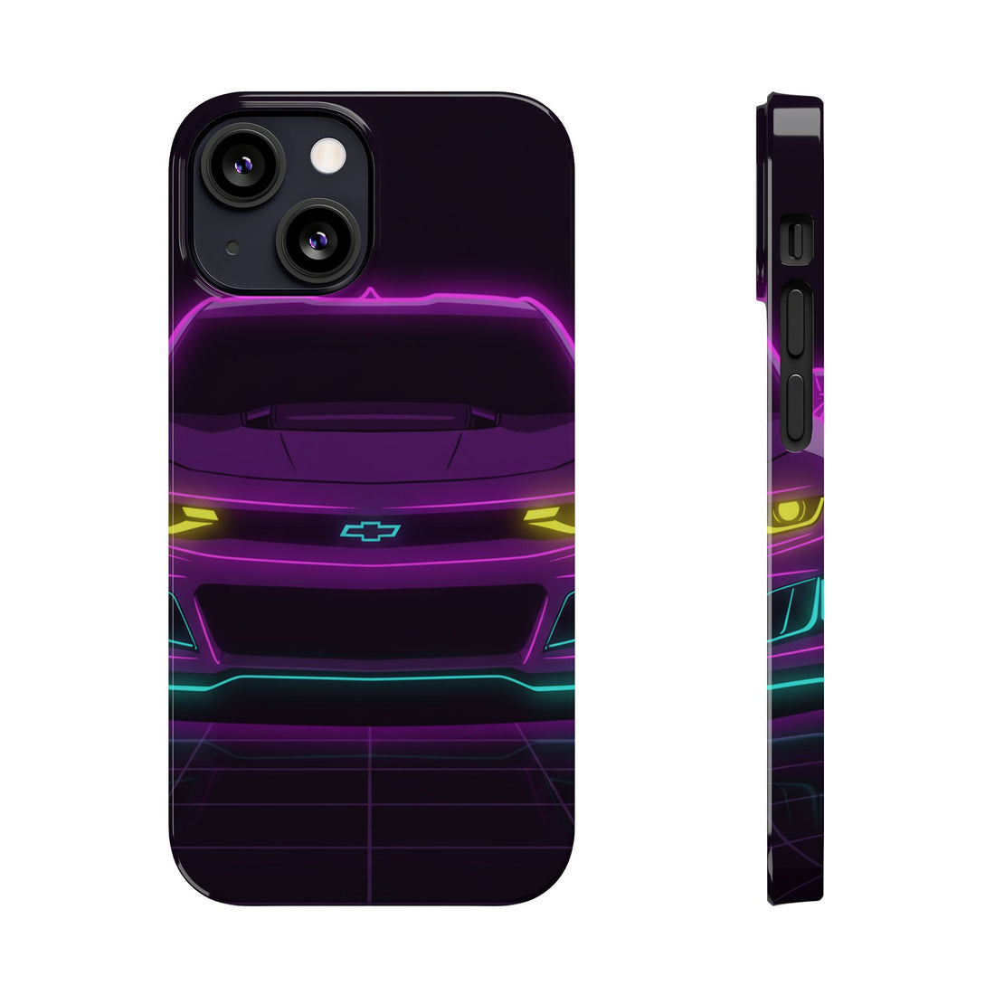 Chevrolet Camaro ZL1 Neon Synthwave Phone Case
