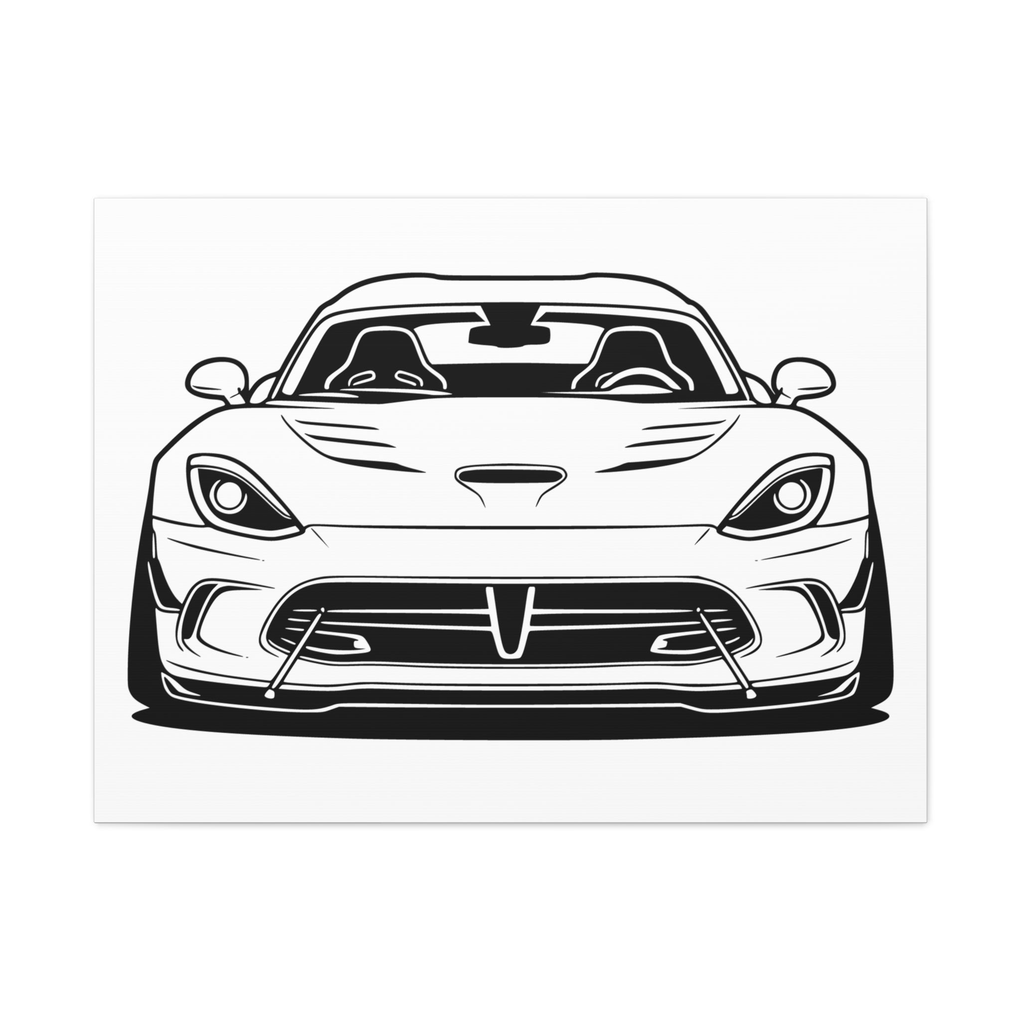 Dodge Viper (1992-17) Canvas Wall Art